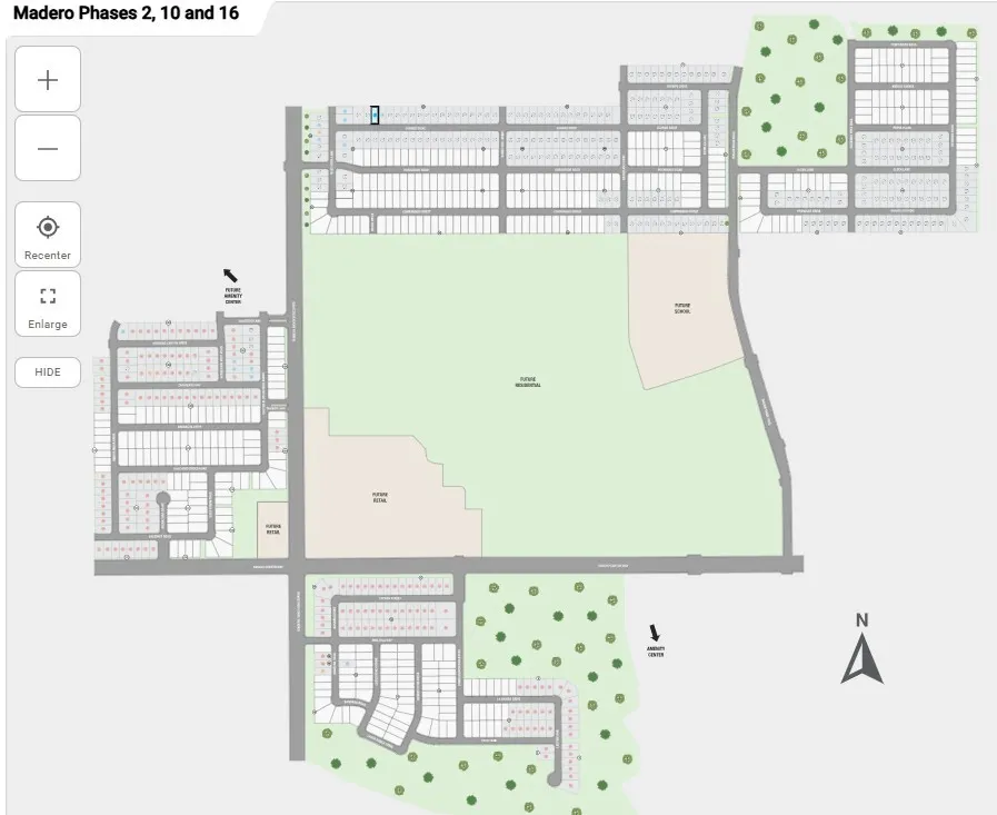 Madero Sitemap
