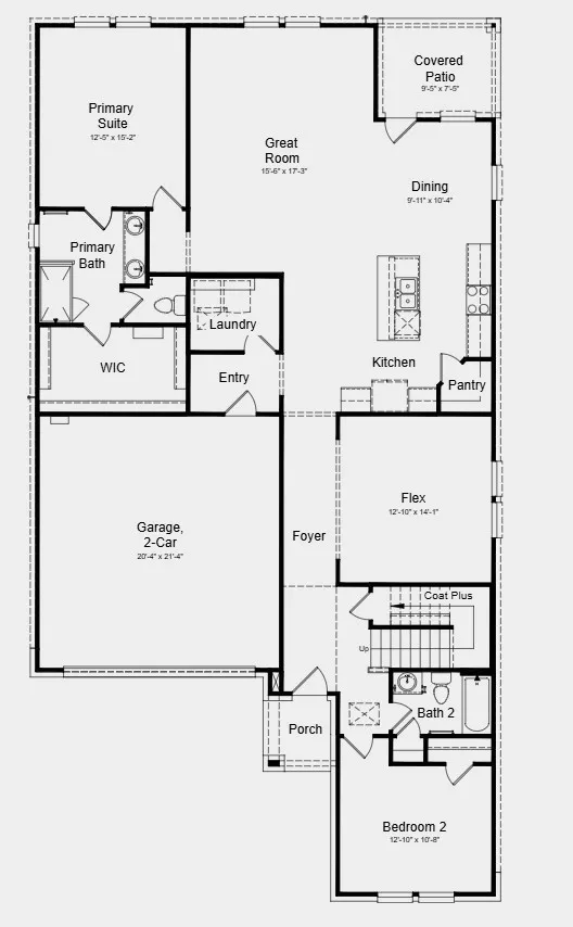  Additional Highlights Include: gas line at covered patio, Revwood flooring, and installed sprinkler system.