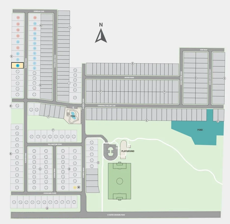 2636 Glacier Road Sitemap