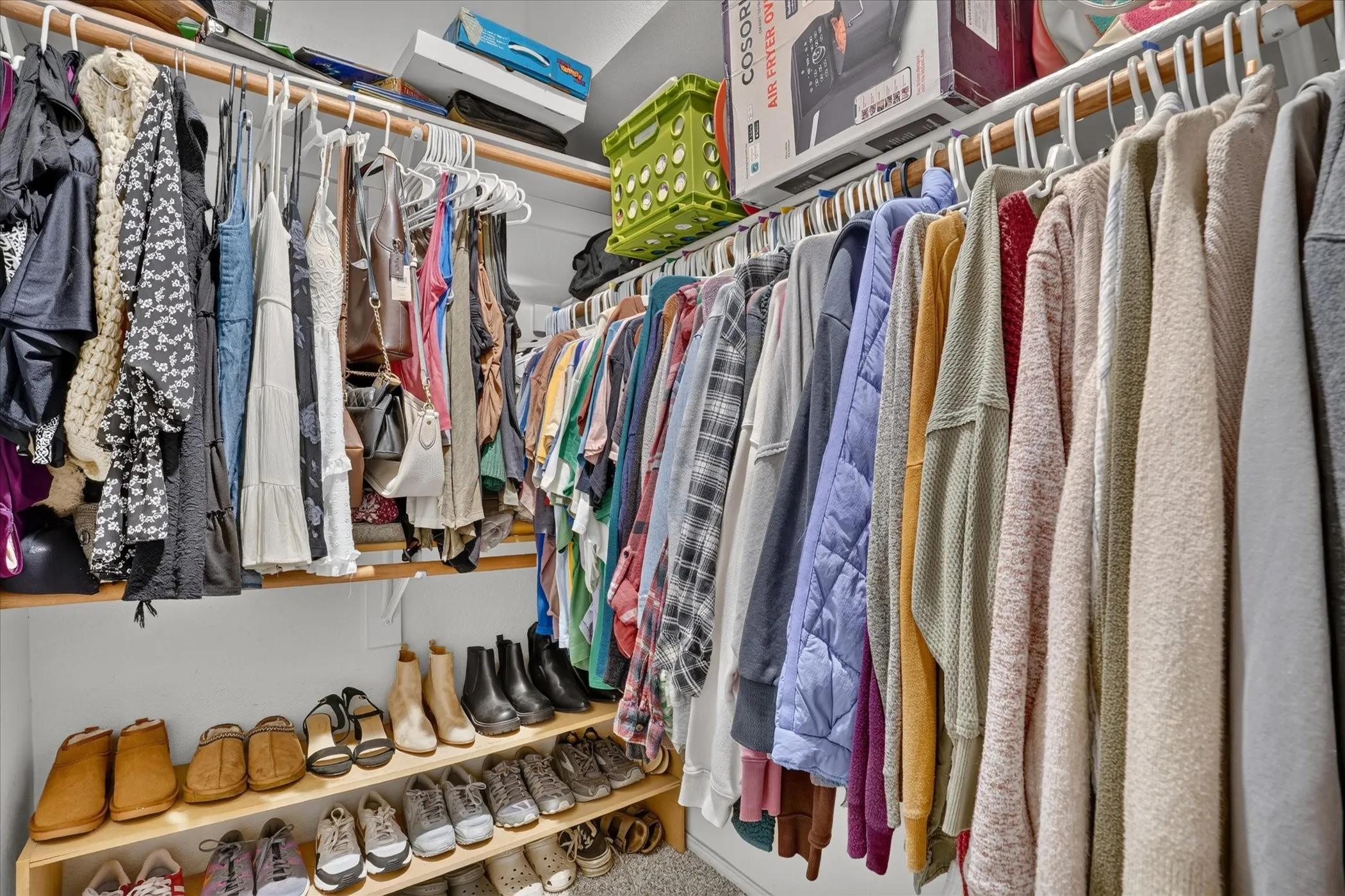 Primary closet