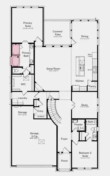 Additional Highlights Include: Slide-in tub at primary bathroom, upgraded kitchen cabinet hardware, upgraded mahogany entry door, and brick front porch.