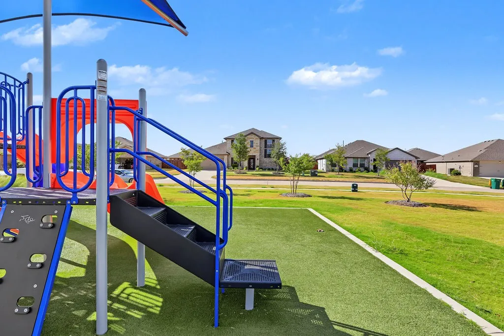 View of playground located directly across the street