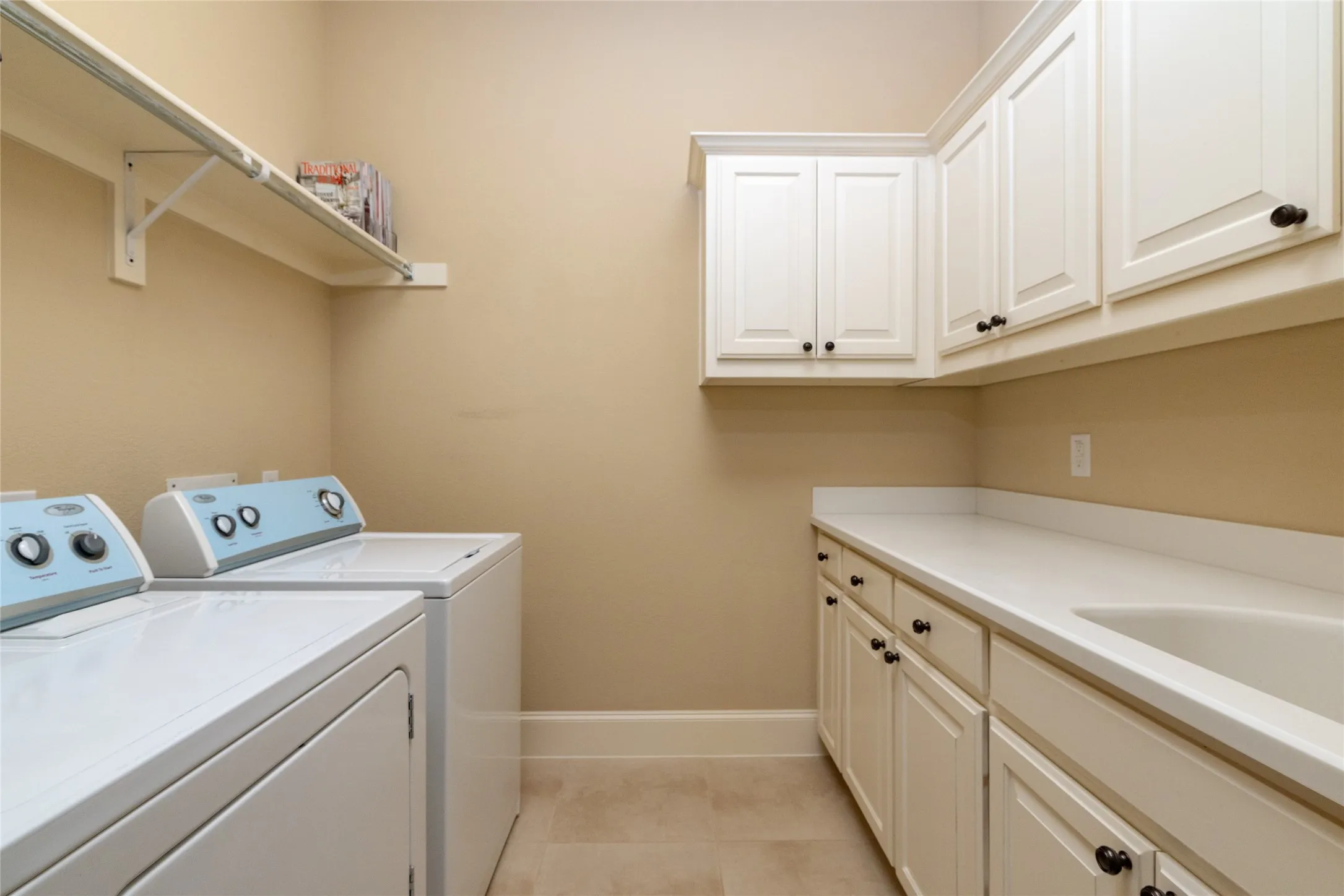 Sink, Cabinets & Hanging / Level 1