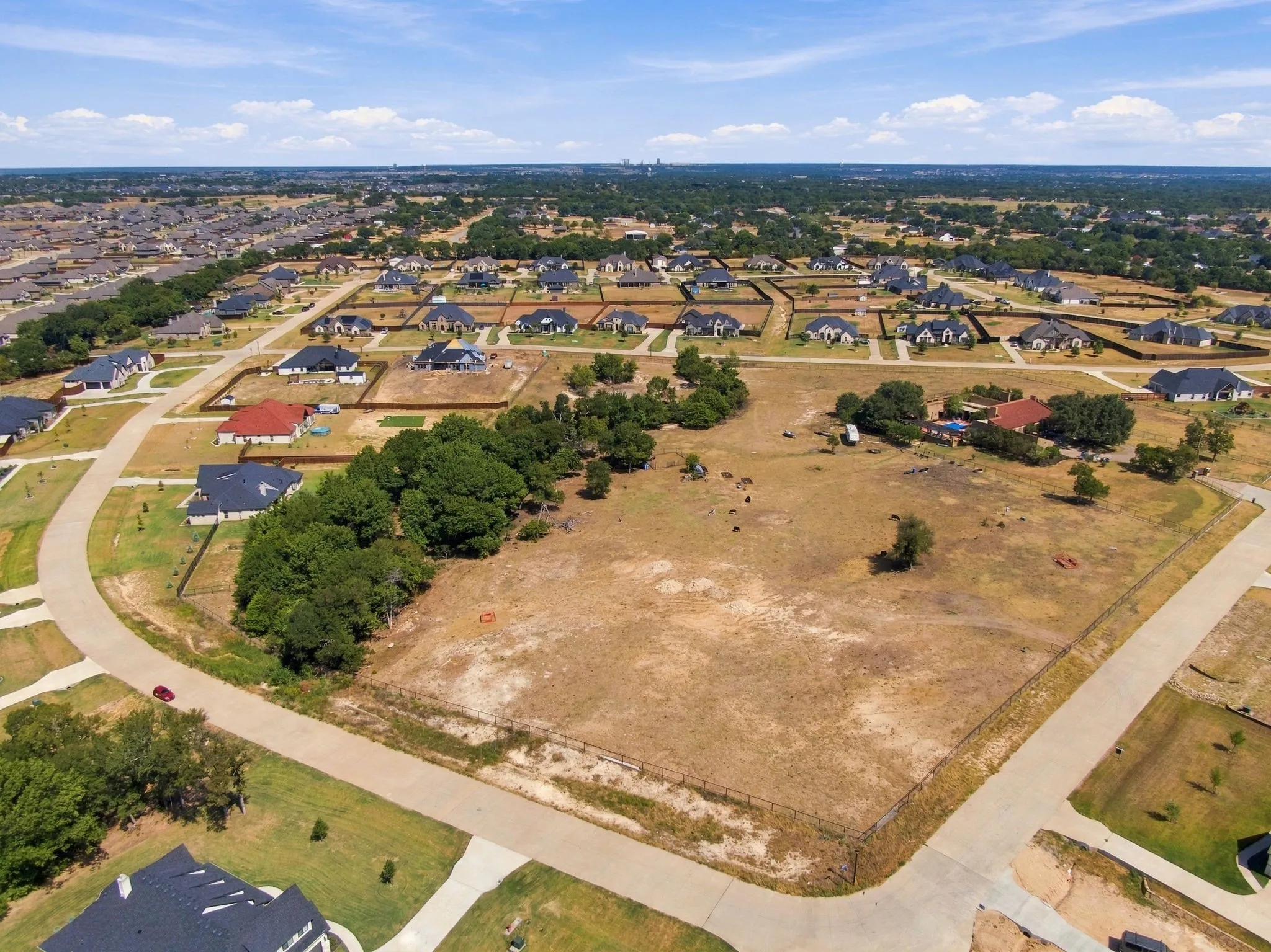 Lots 23 & 24 at corner of Val Verde Ln & Hartson Way.