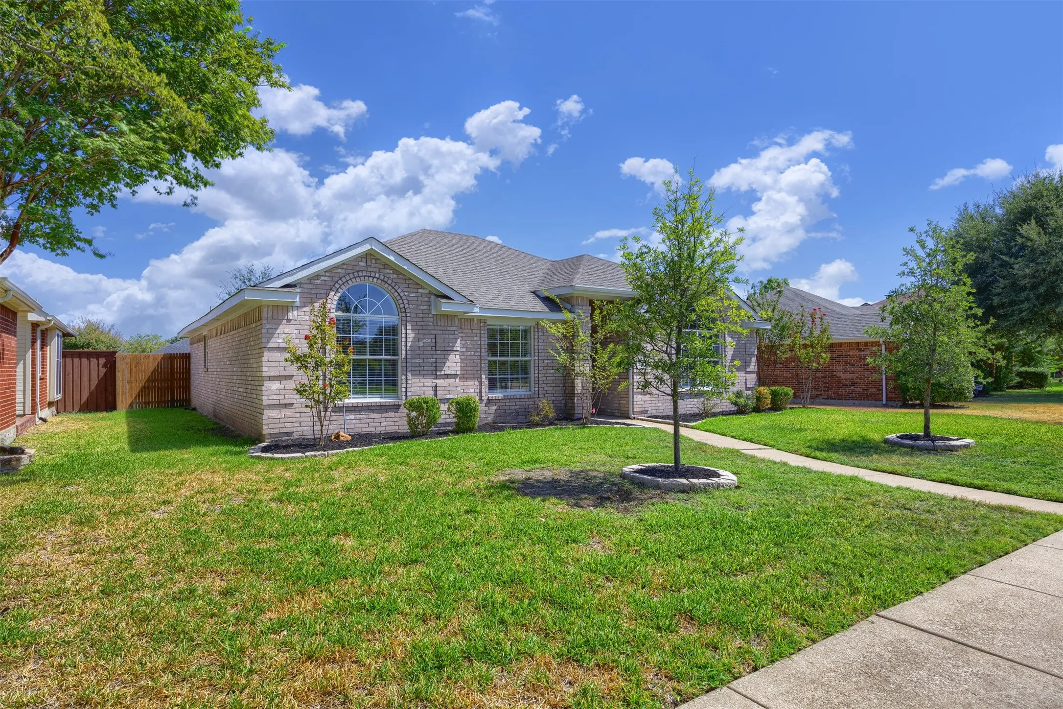 Updated single-story home in Preston Lakes, Frisco, TX.