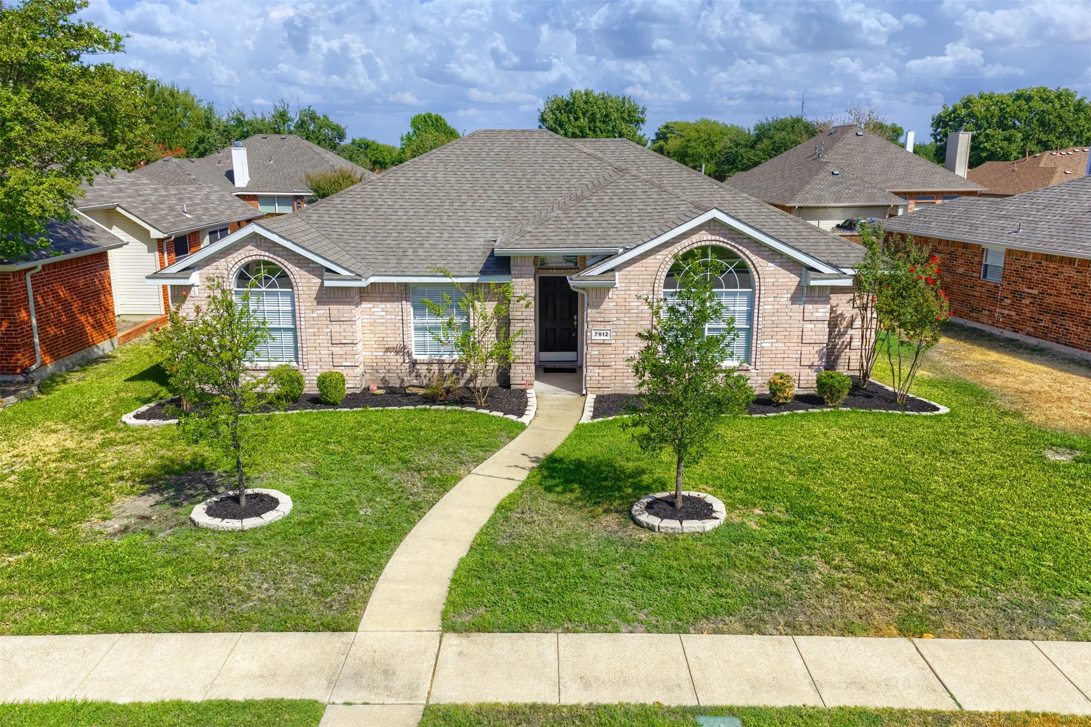 Updated single-story home in Preston Lakes, Frisco, TX.