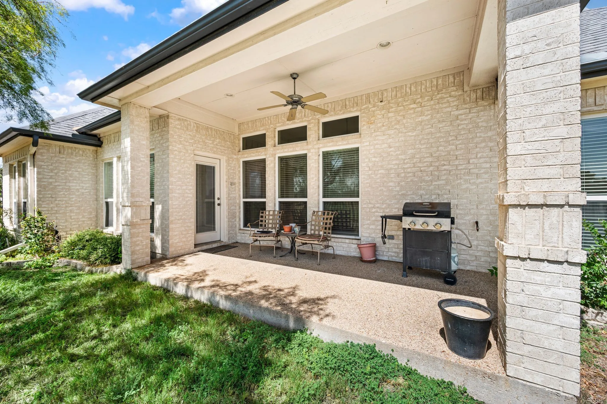 open patio