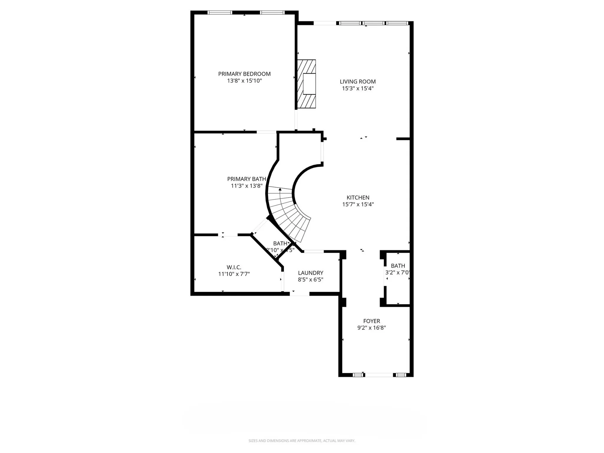 View of room layout