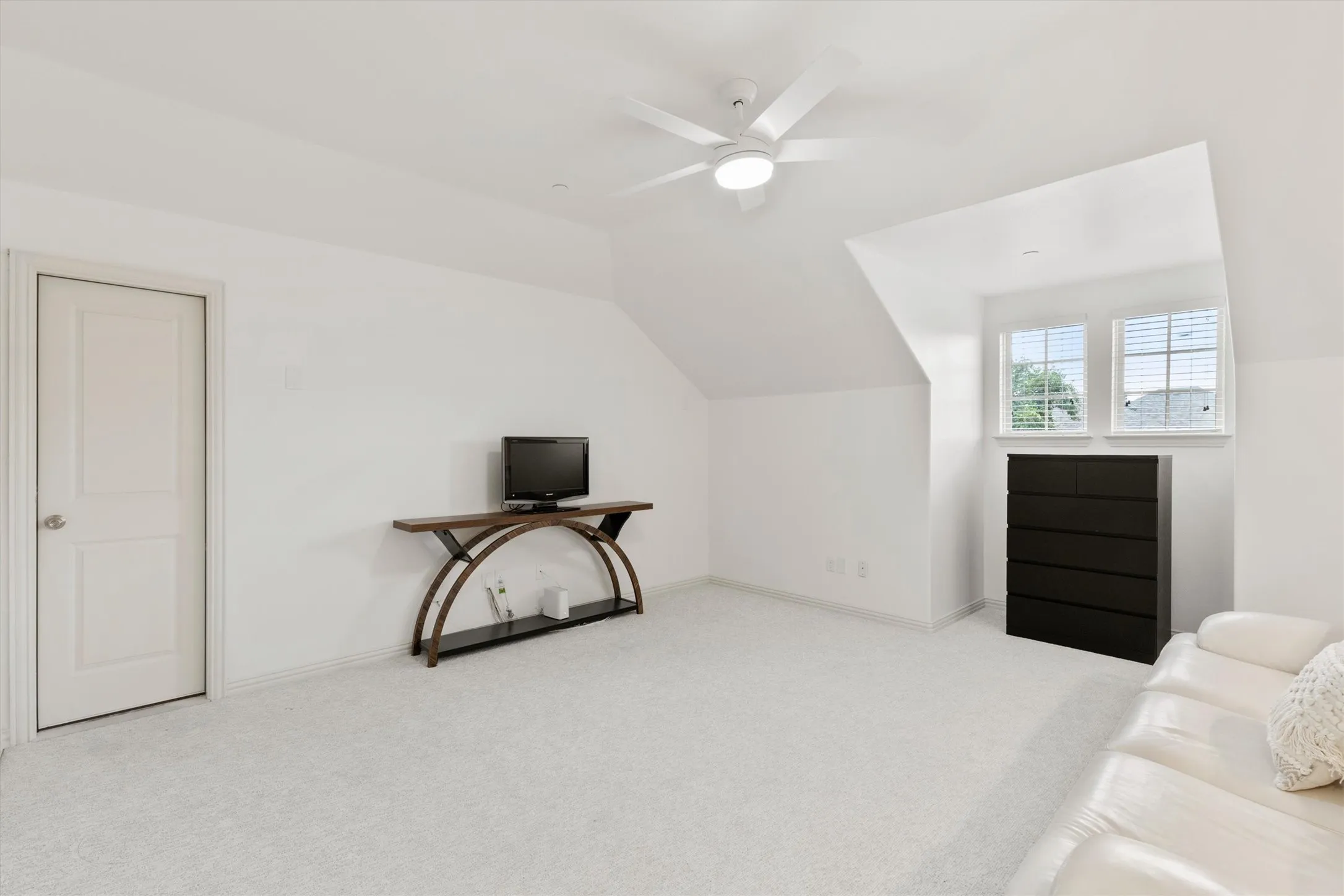 upstairs living area