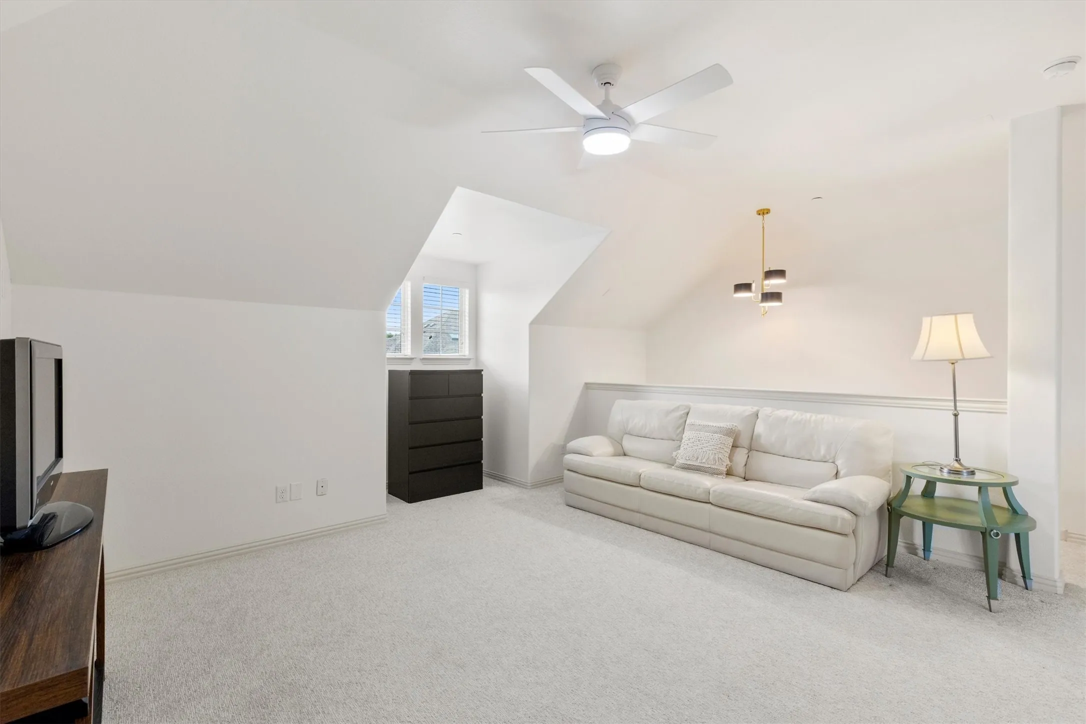 upstairs living area