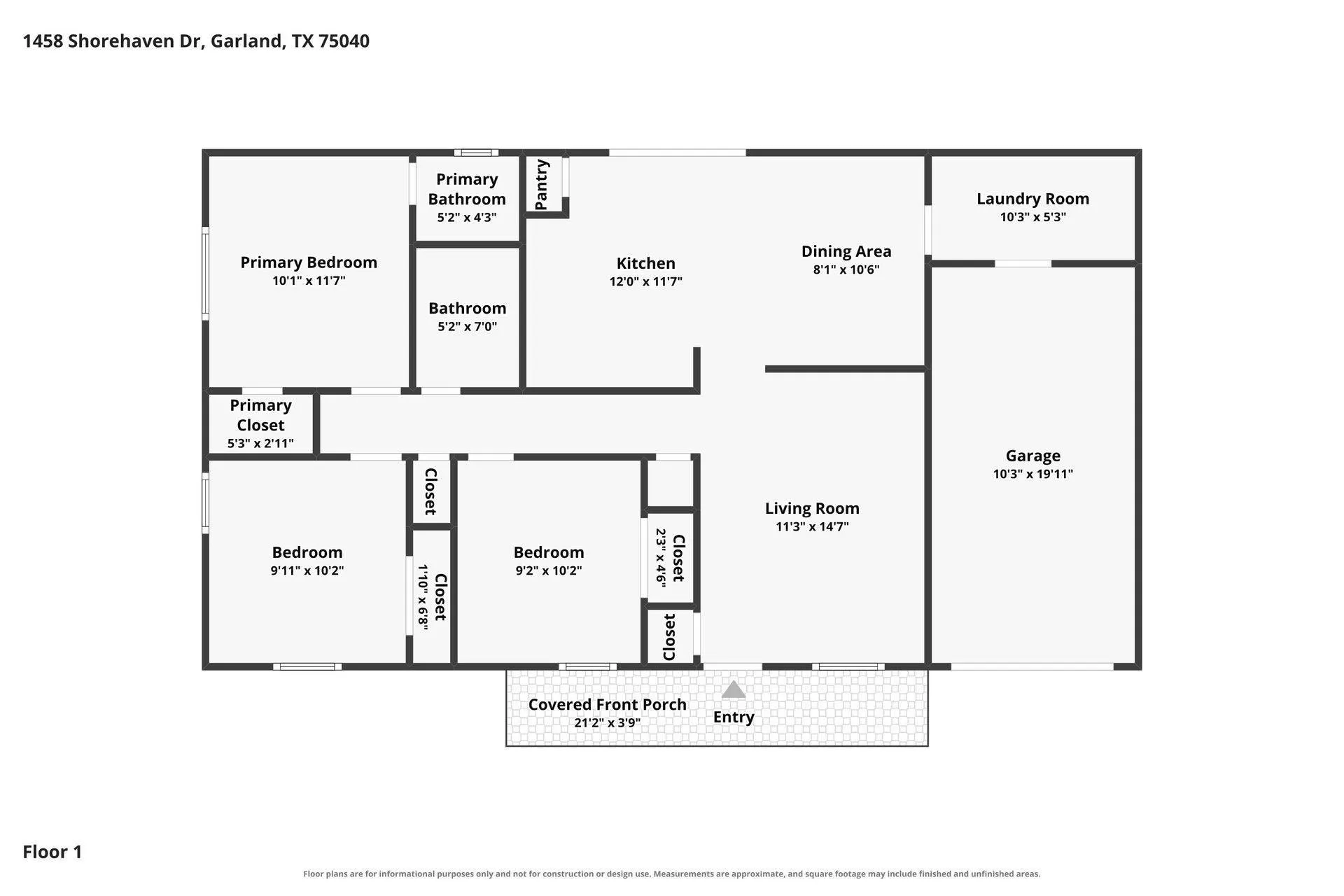 Single Family Residence For Rent in Dallas County , 1458 Shorehaven Drive, Garland, Texas 75040, 2 Bedroom, 2 Bathroom, 1 Garage spaces, 999 Sqft, built in 1971, mls#21373071, Real Estate Agent in Garland, Homes For Rent in Dallas county, Homes For Rent in Garland, Realtor in Garland Texas, Real Estate Brokerage Independent Realty Texas, Luminita Cordes Realtor