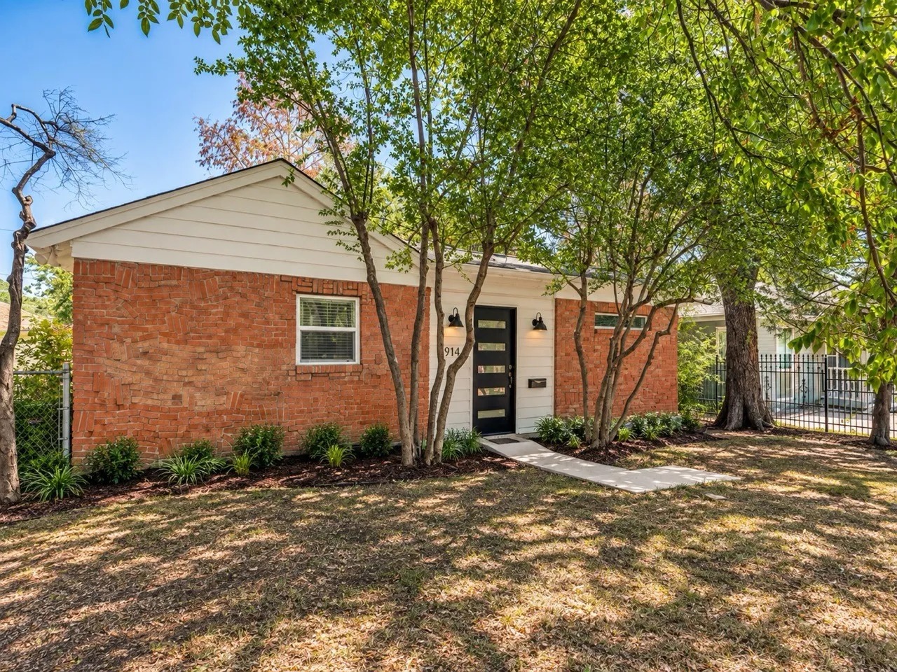 staged landscaping