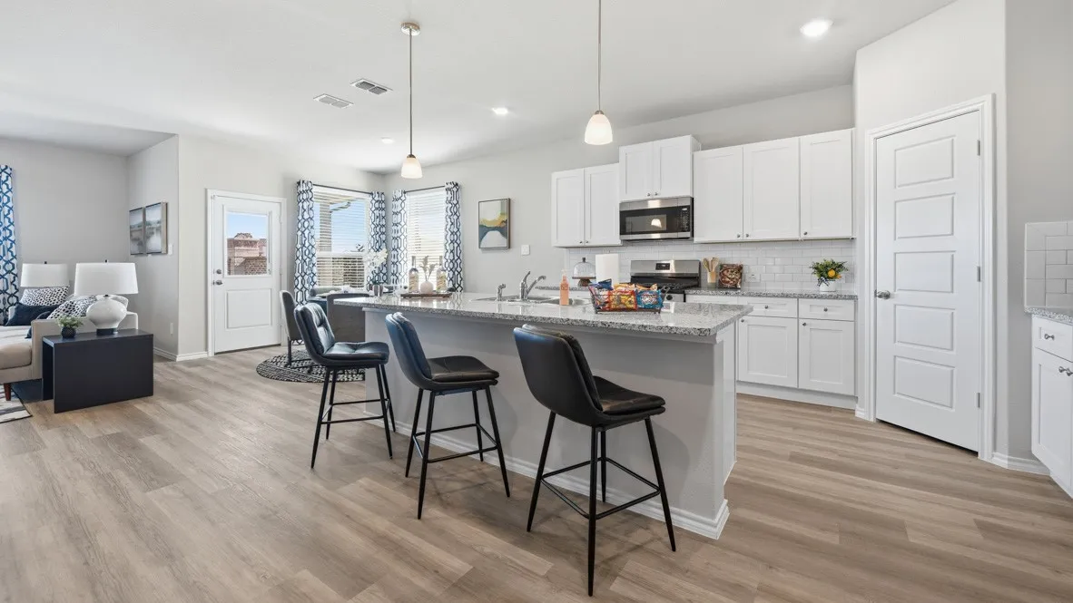Kitchen - All Home and community information, including pricing, included features, terms, availability and amenities, are subject to change at any time without notice or obligation. All Drawings, pictures, photographs, video, square footages, floor plans, elevations, features, colors and sizes are approximate for illustration purposes only and will vary from the homes as built.