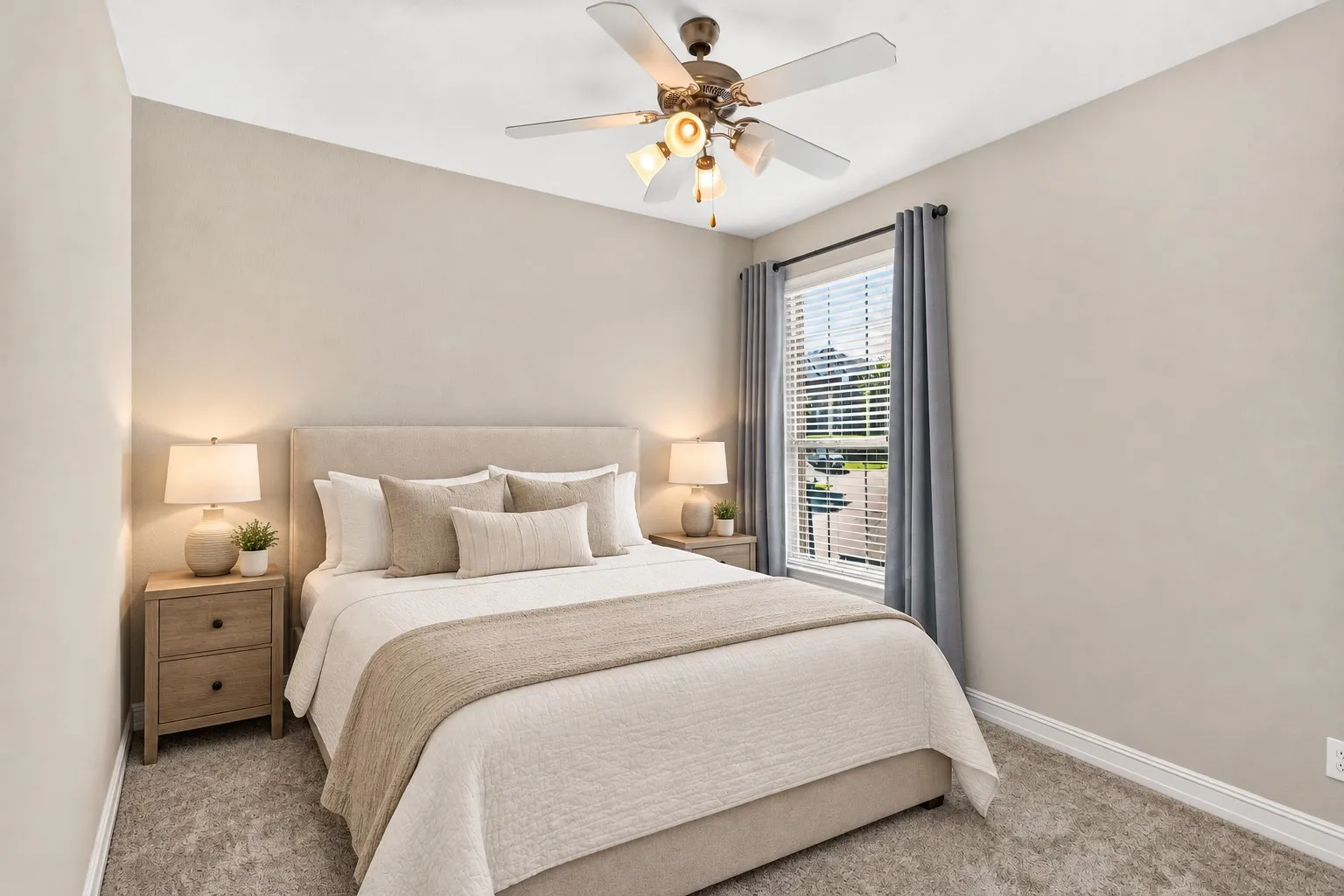bedroom located on the second floor