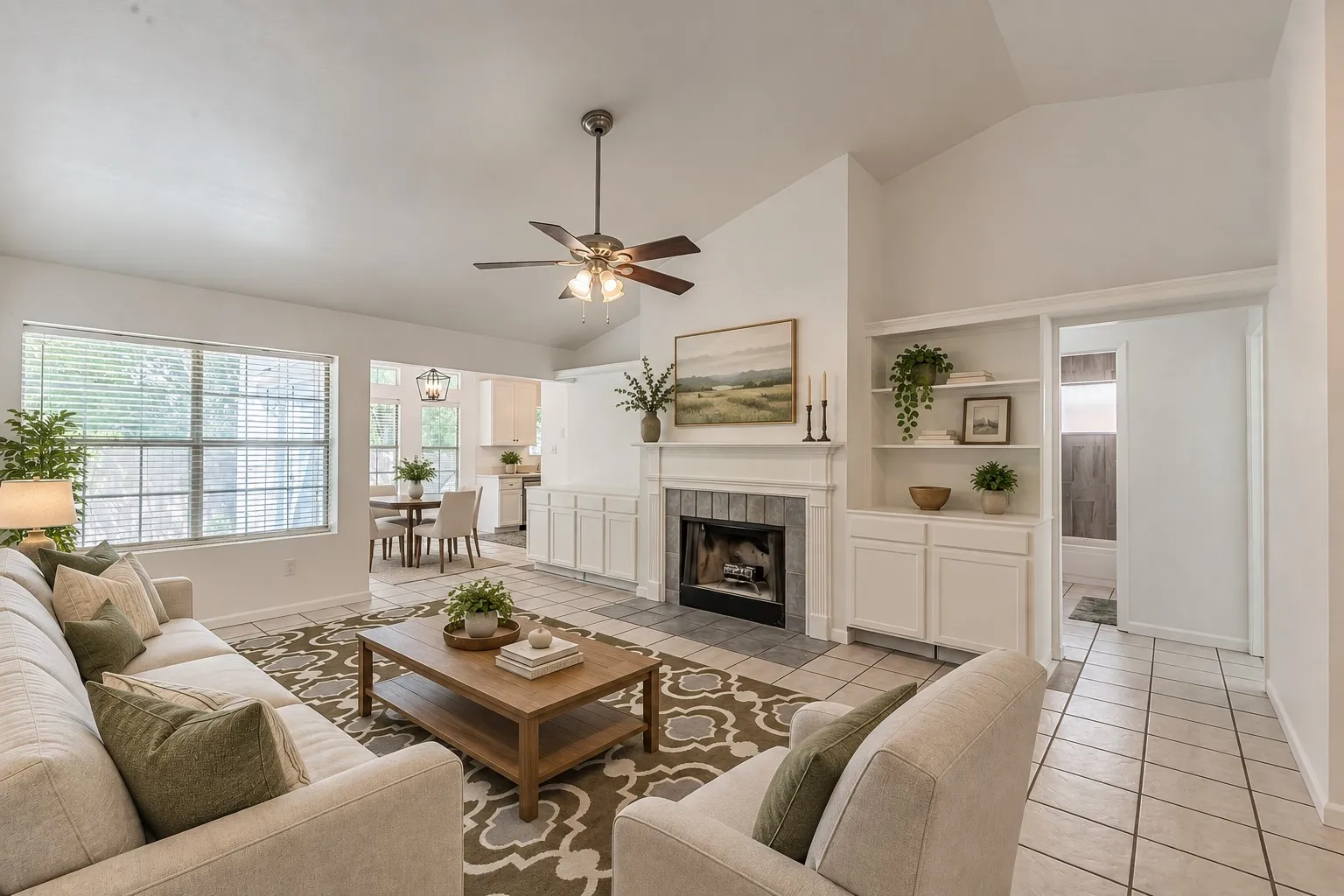 Virtually Staged to show potential