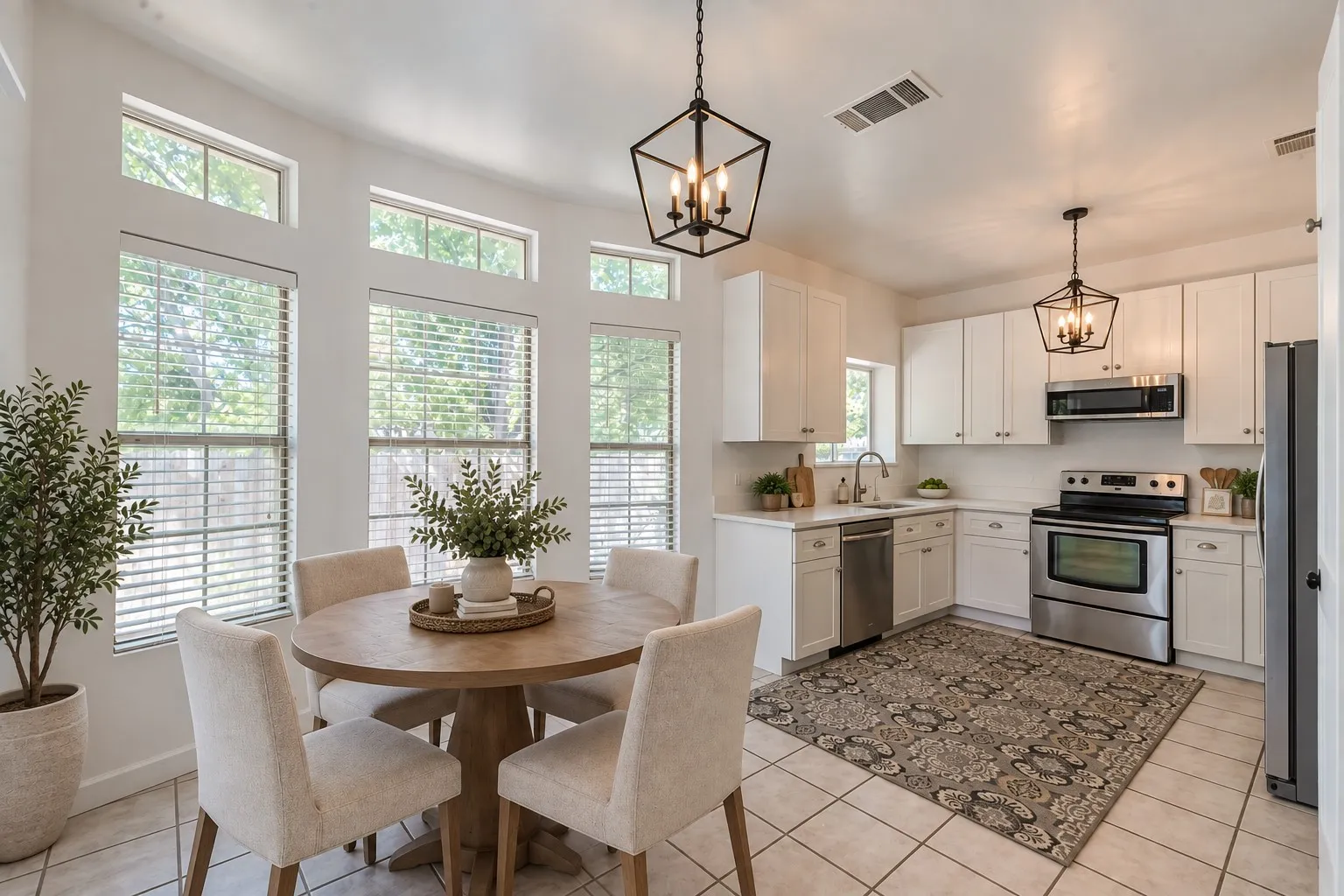 Virtually Staged to show potential