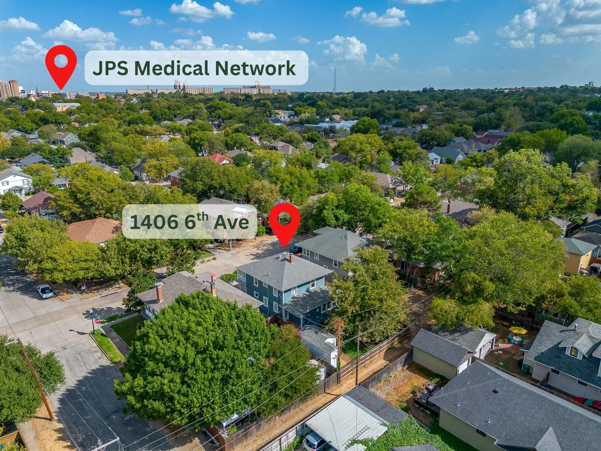 Convenient to Area Hospitals (Baylor, Cooks, Texas Health, and JPS)