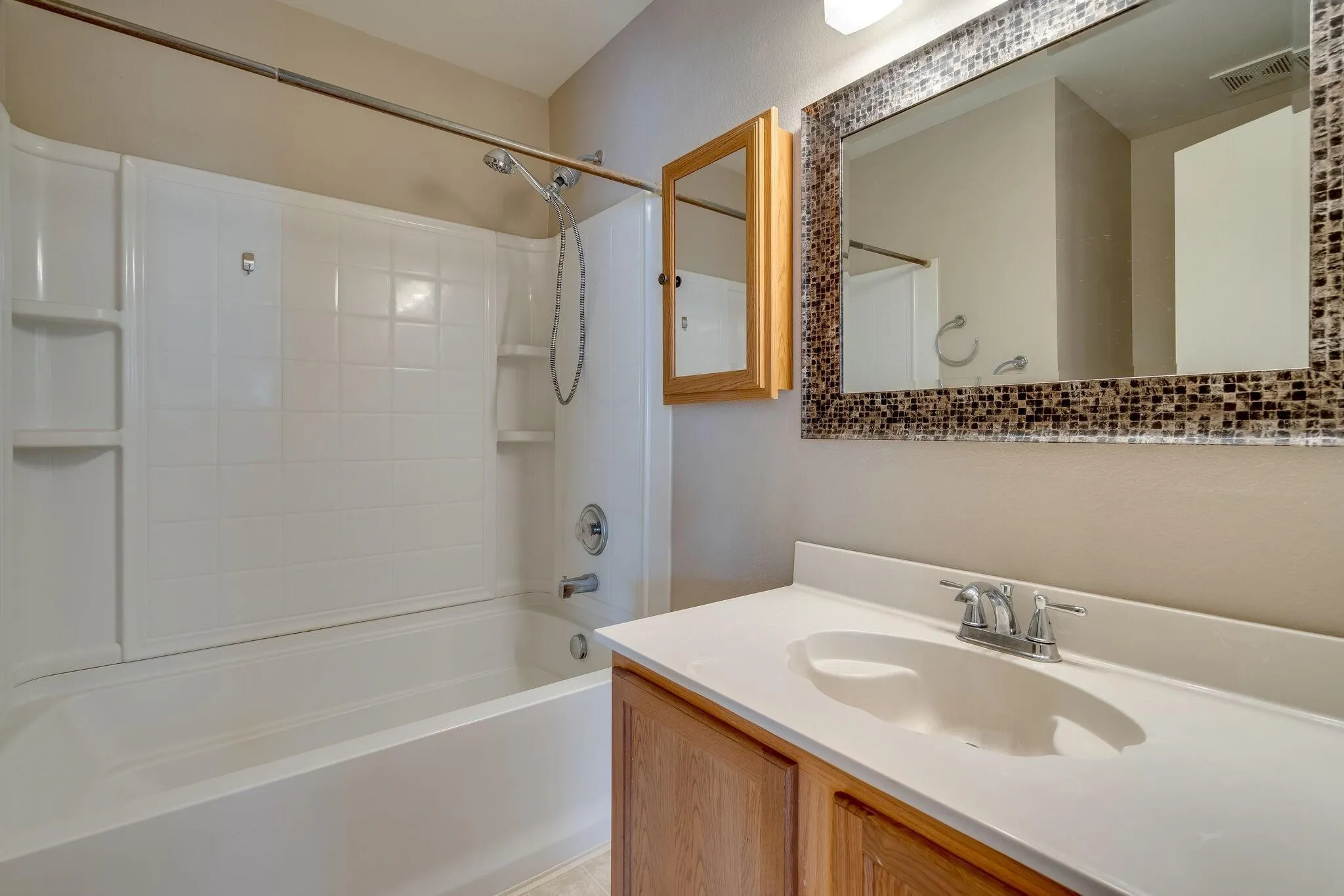 Good size Bathroom with tub