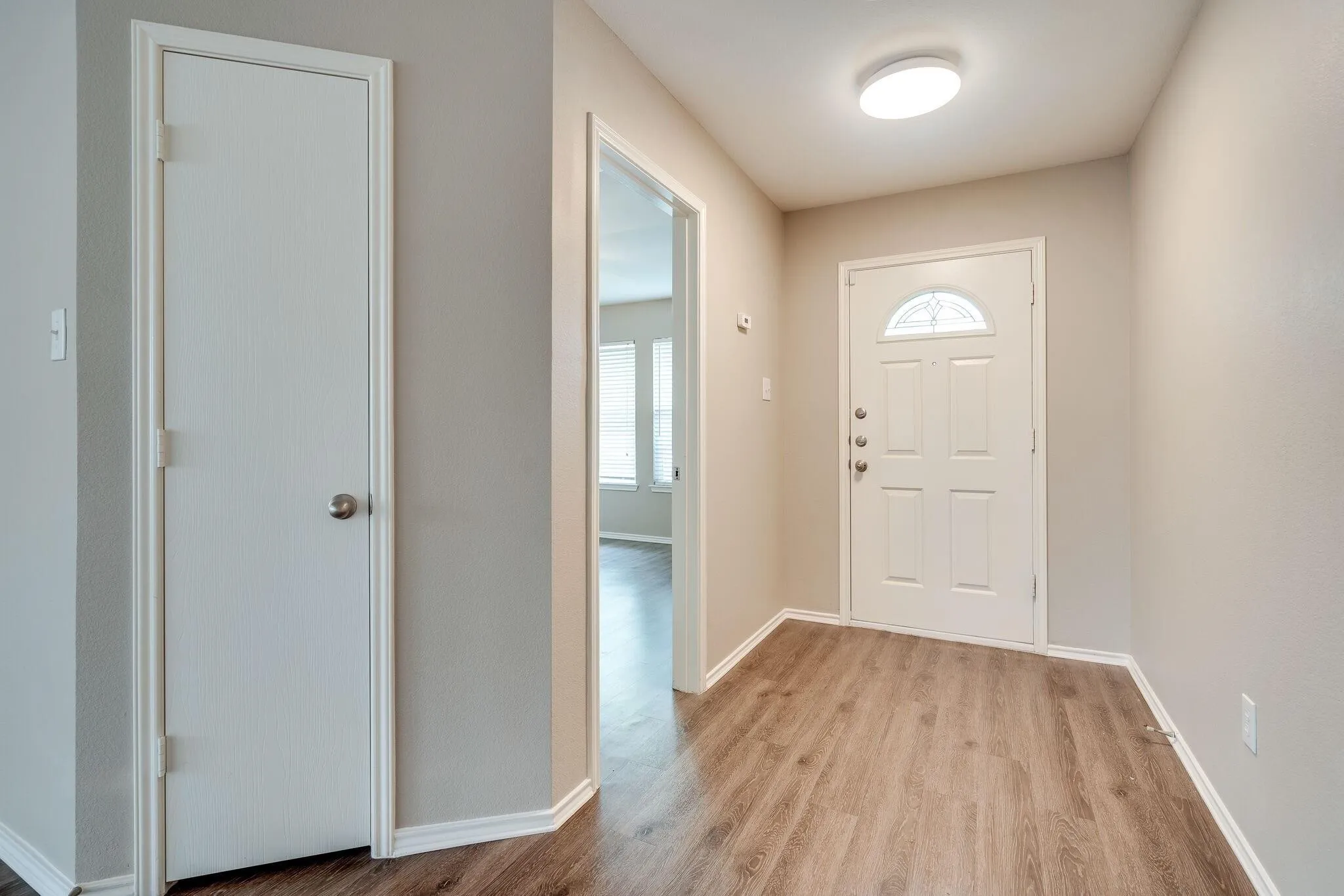 Looking at Entrance of Home