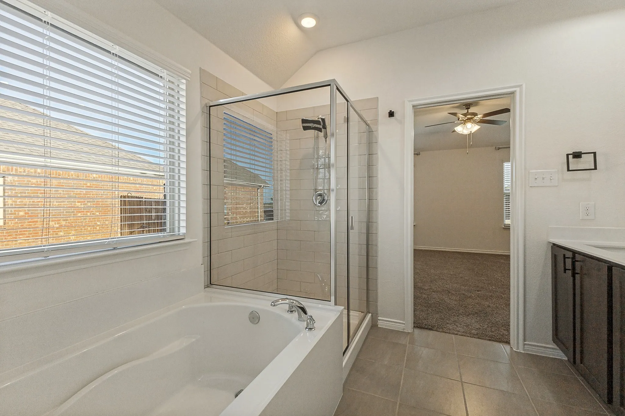 Primary En Suite Bathroom Sep Bath and Shower