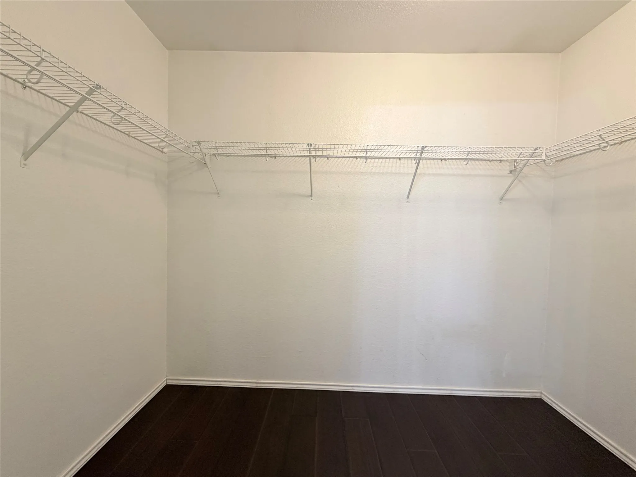 Master walk in closet