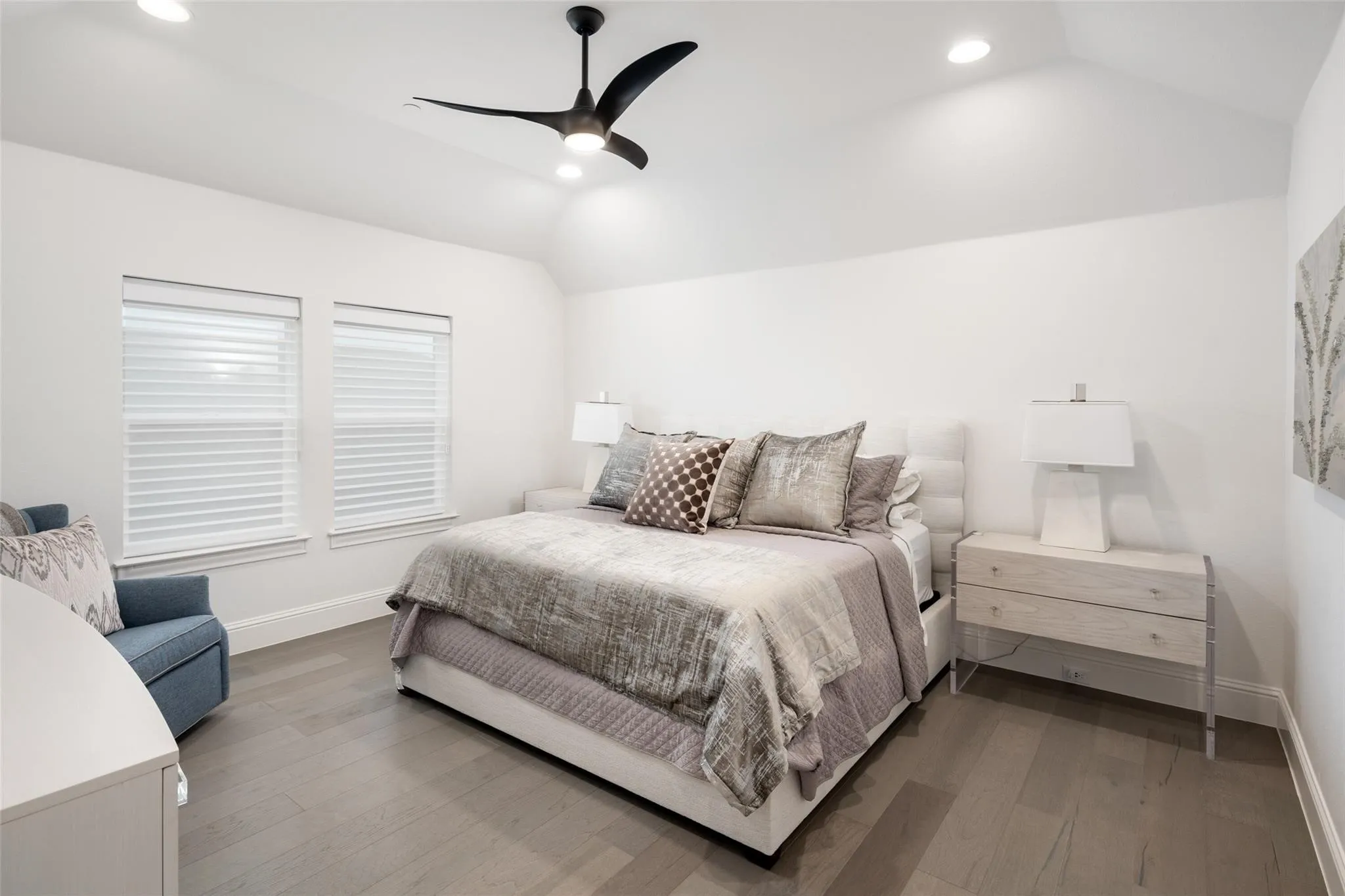 Upstairs Bedroom fits a King Bed