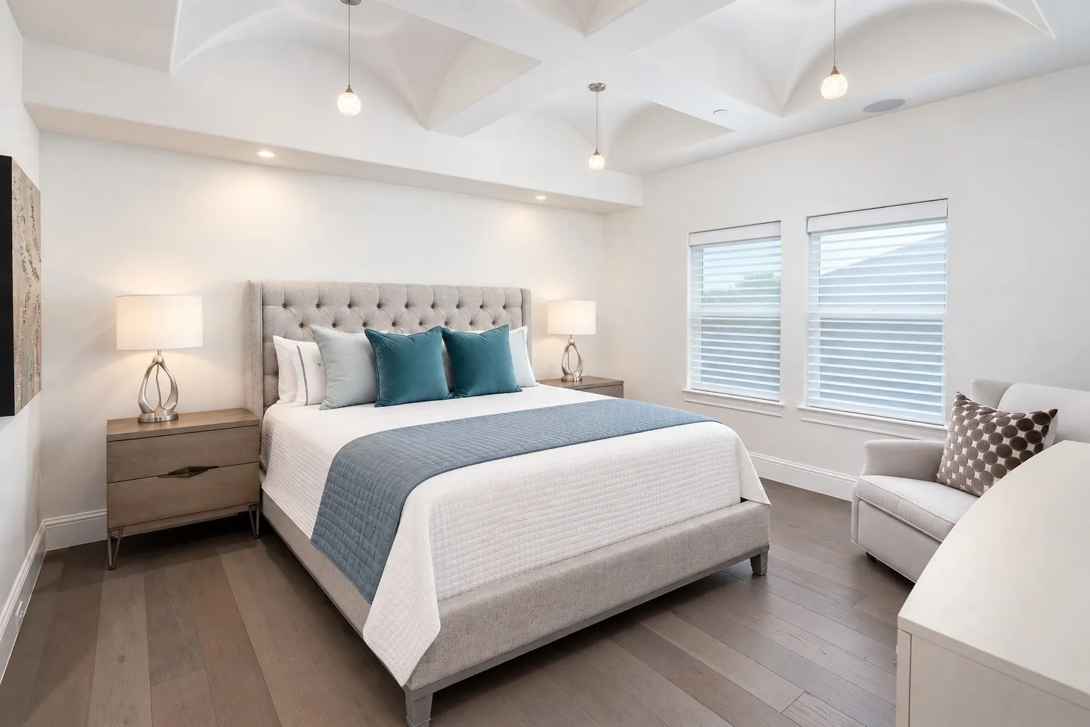Upstairs Bedroom fits a King Bed