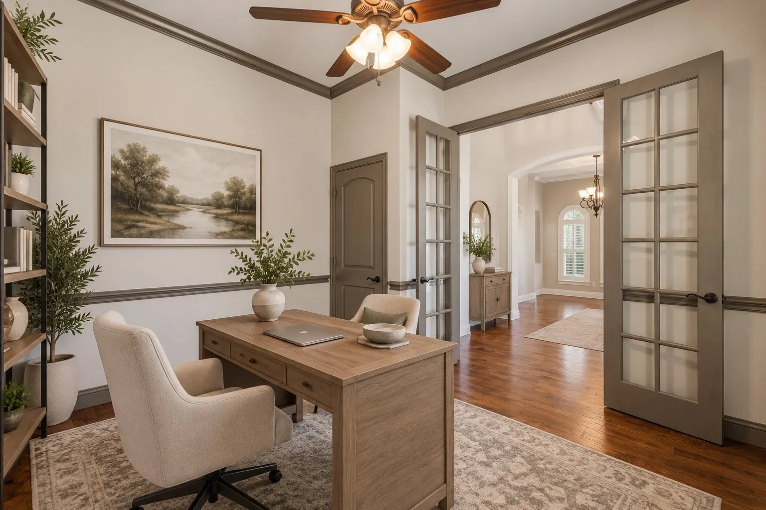 Virtually Staged Office