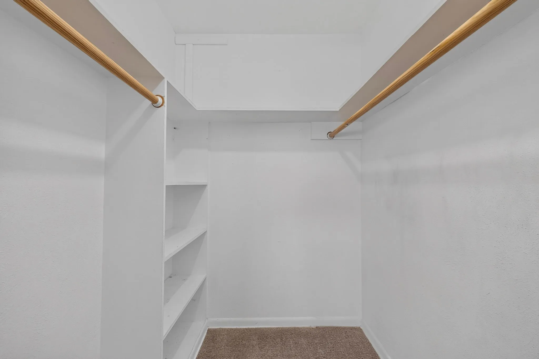 1427 bedroom closet upstairs with lots of space