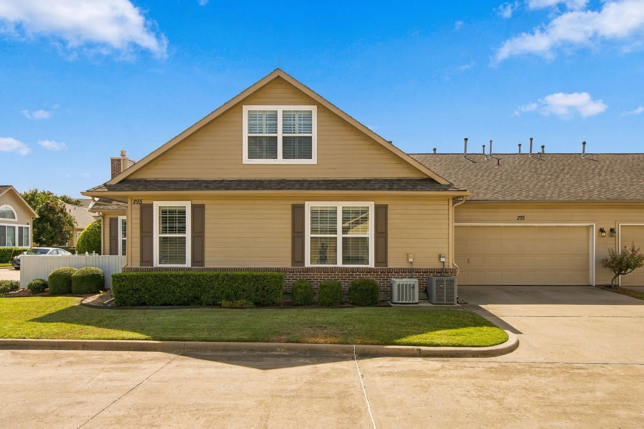 Side Entry Car Garage with Extra Parking on the Private Driveway