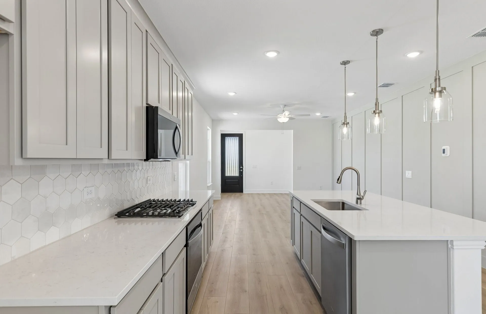 *Floorplan representation, not actual home - Large island overlooking gathering room and dining areas