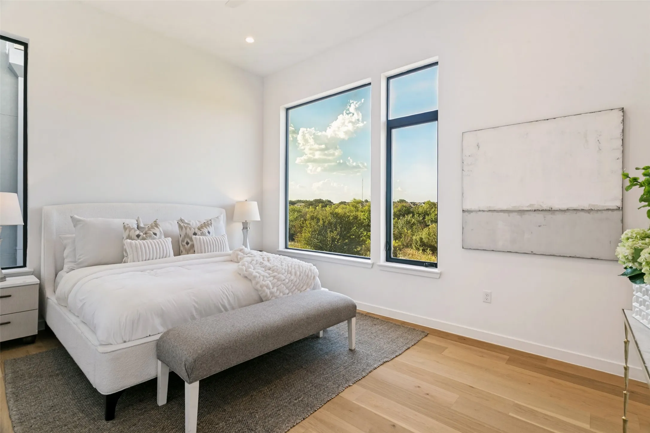Wake up to trail-side views every morning!