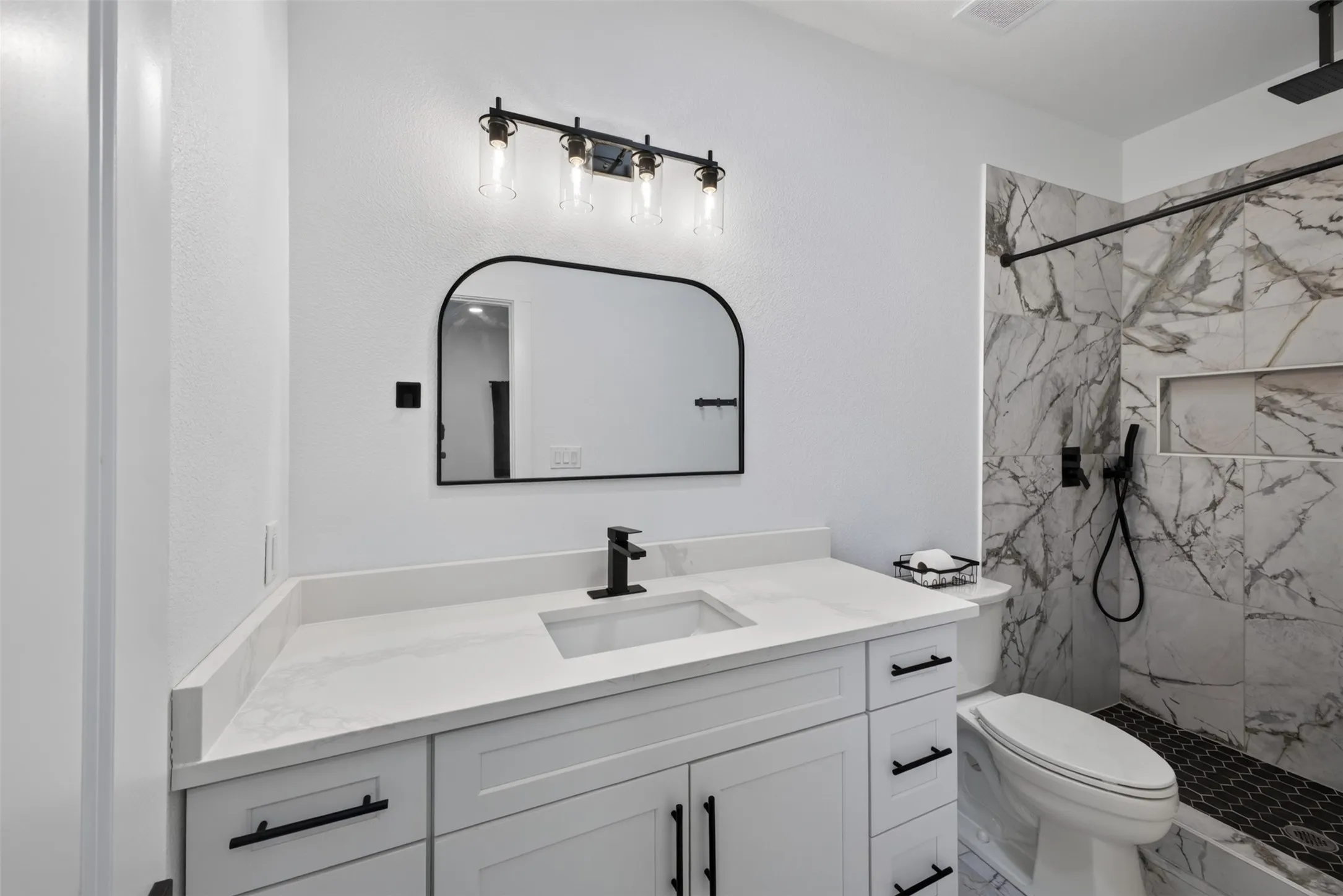 Primary bathroom.