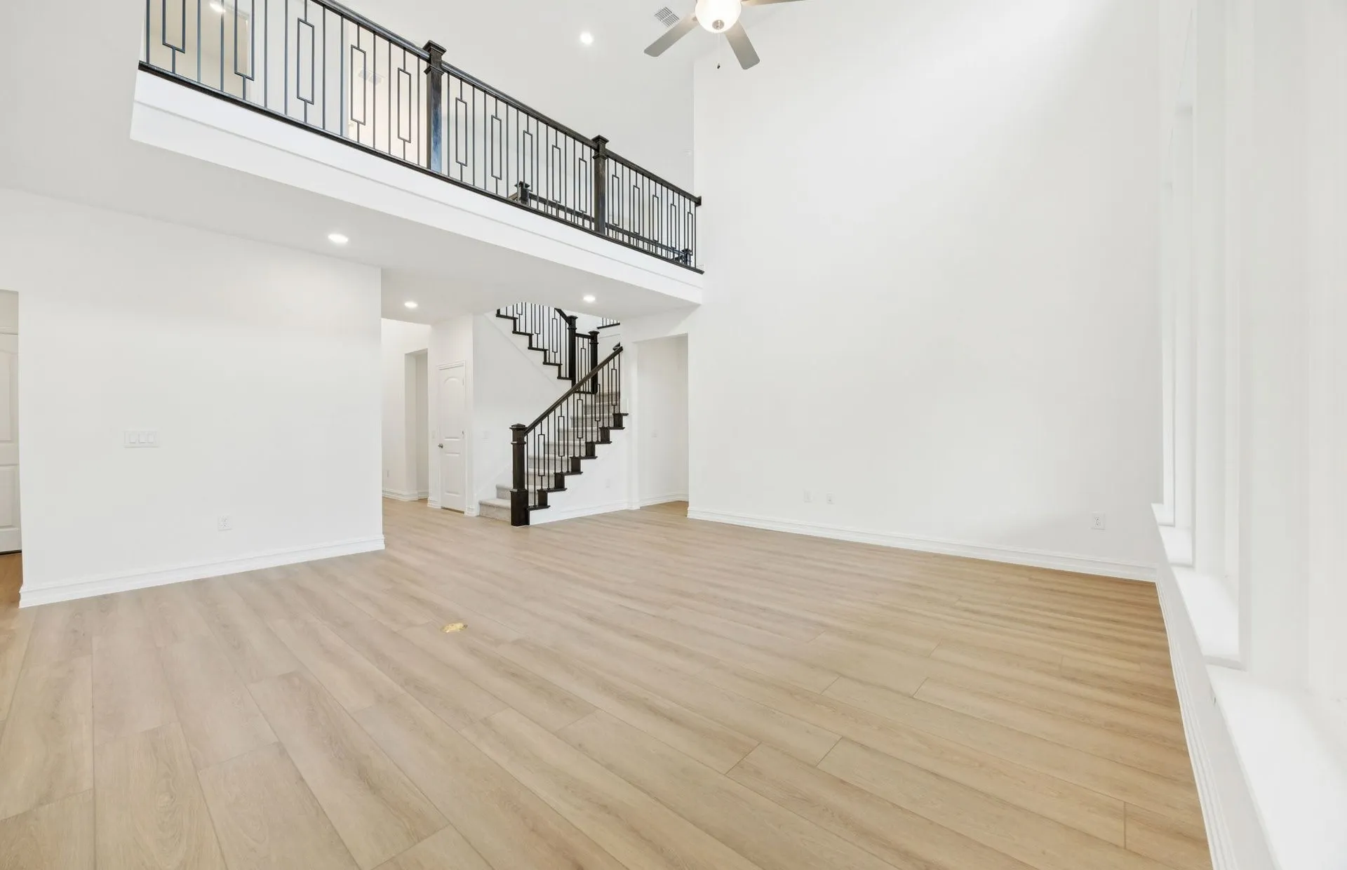 *Floorplan representation, not actual home - Open concept throughout main living areas