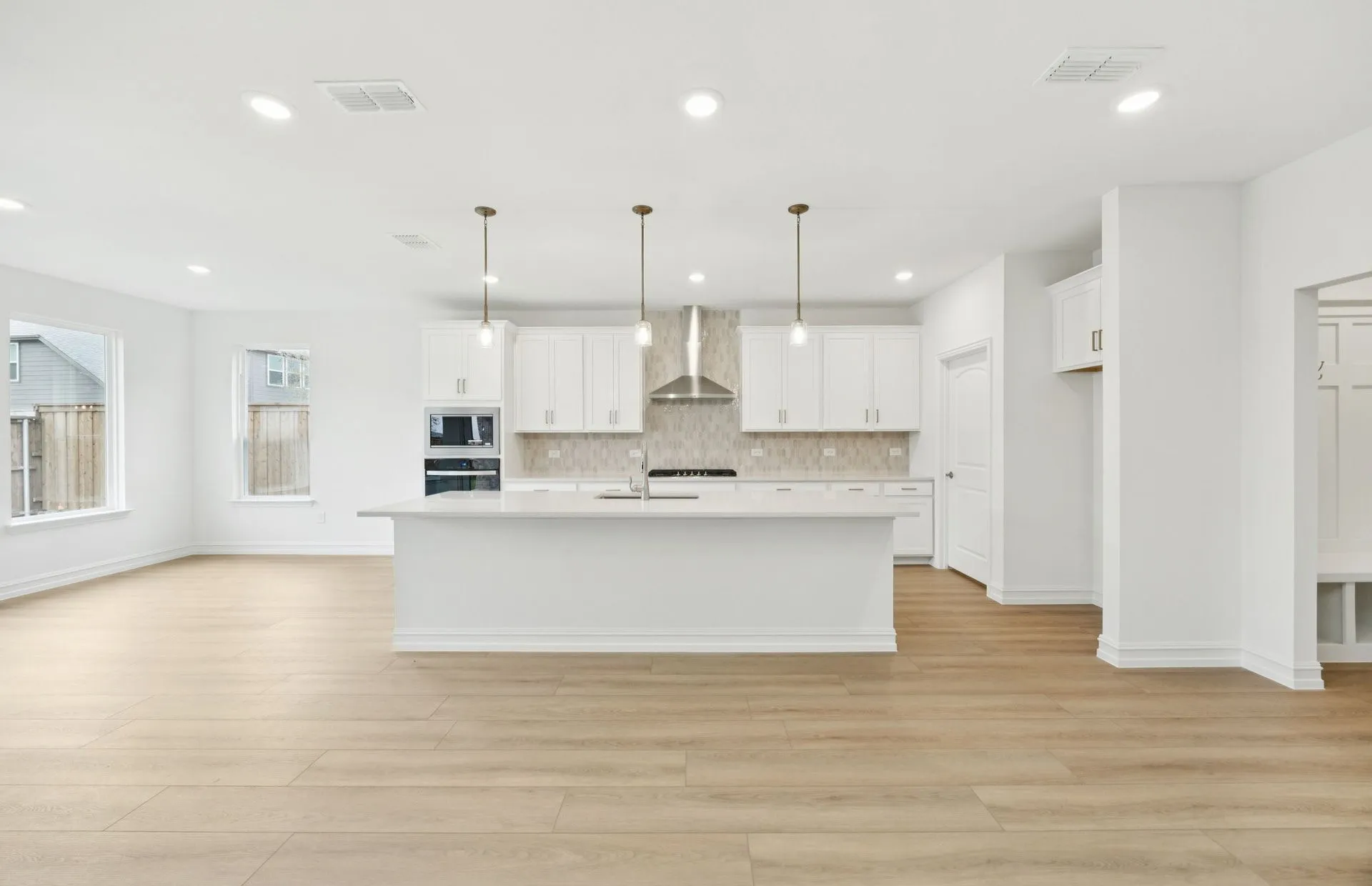 *Floorplan representation, not actual home - Spacious kitchen with eat-in bartop island