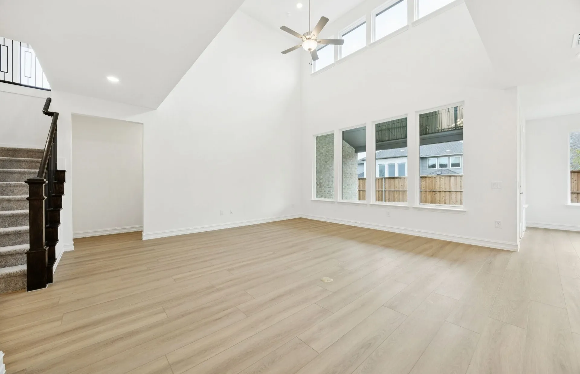 *Floorplan representation, not actual home - Spacious gathering room with large windows
