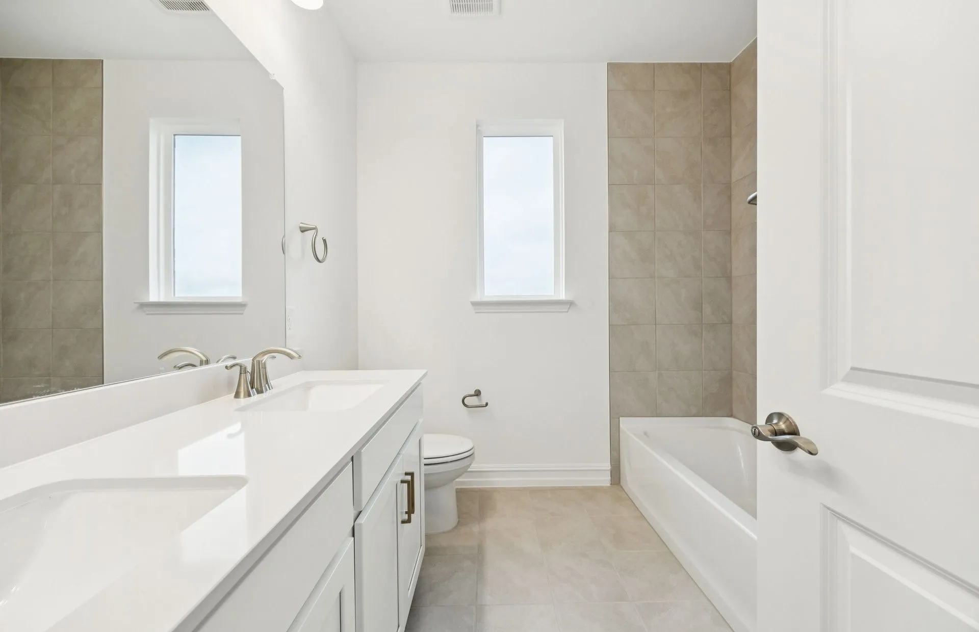 *Floorplan representation, not actual home - Spacious secondary bathroom