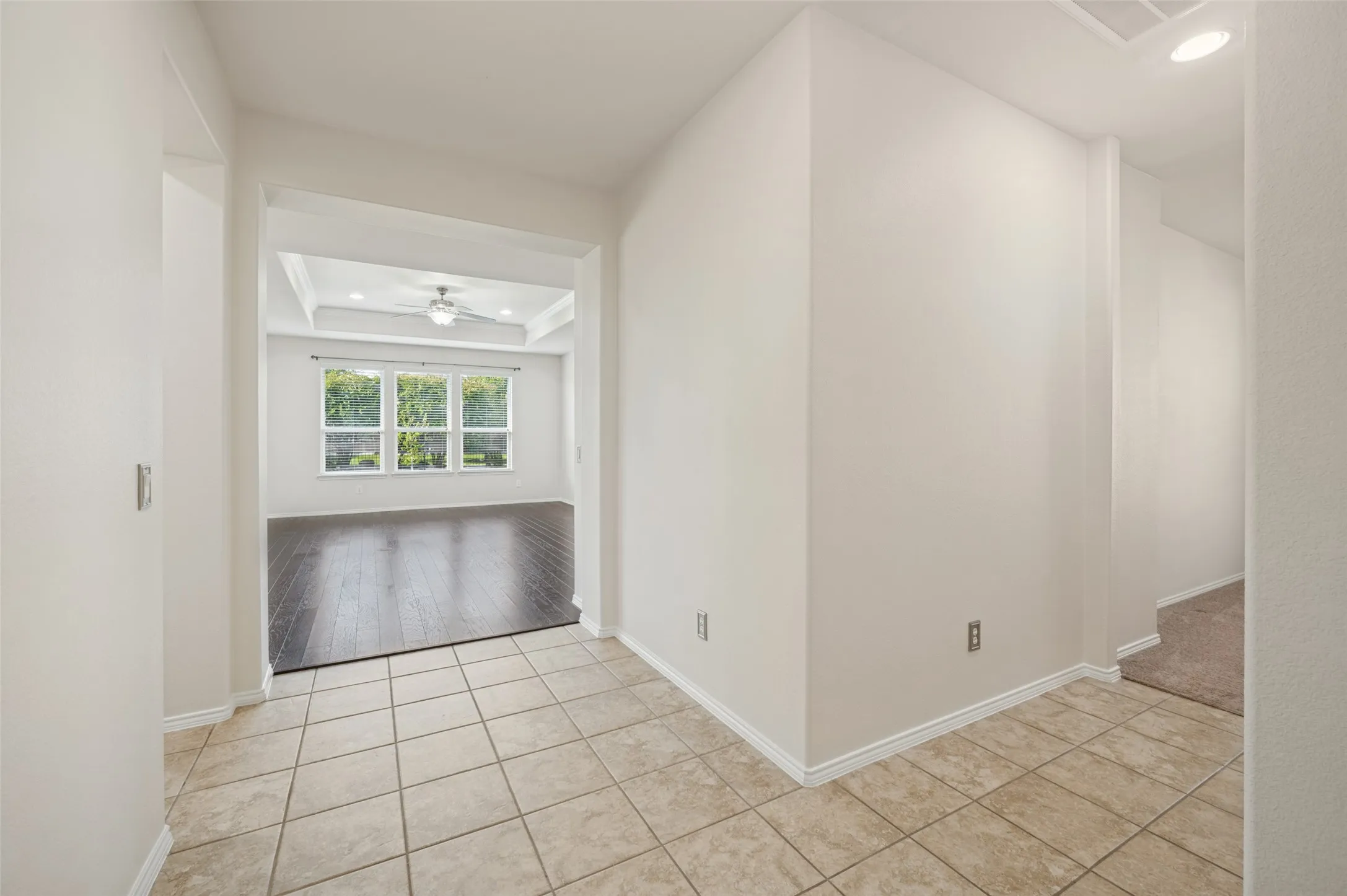 Entry facing Living Room