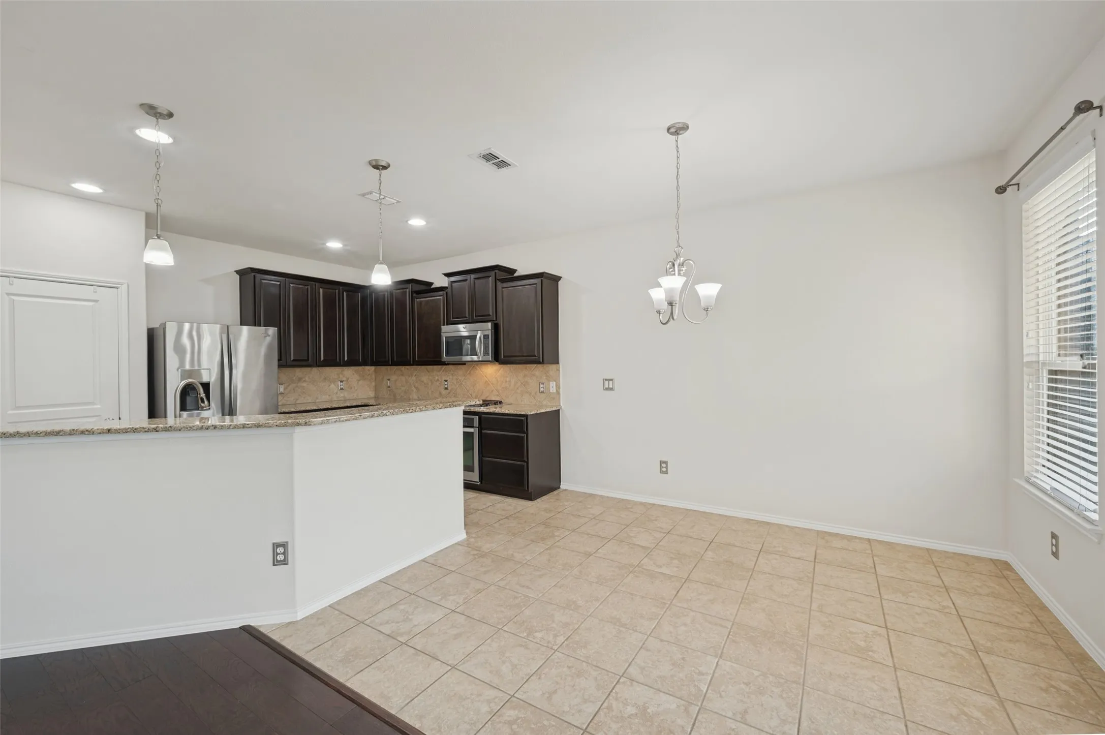 Dining Area and Kitchen