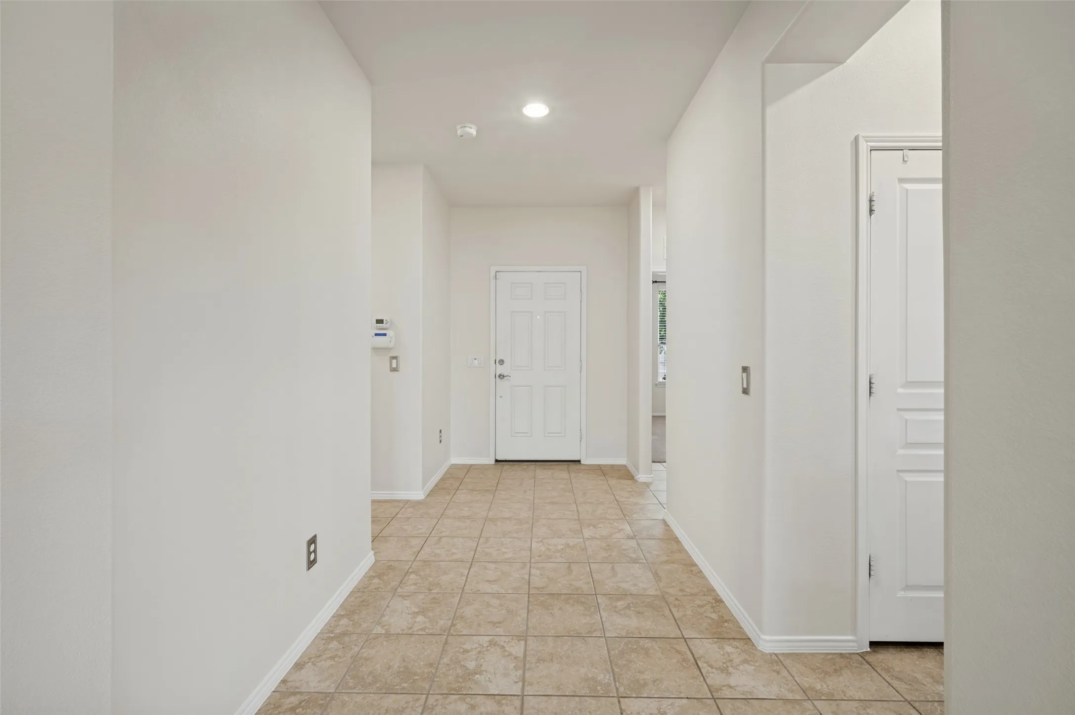 Entry facing front door - North Facing