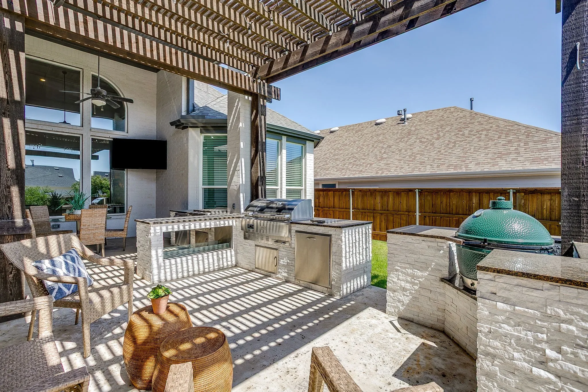 Custom Pergola and patio extension