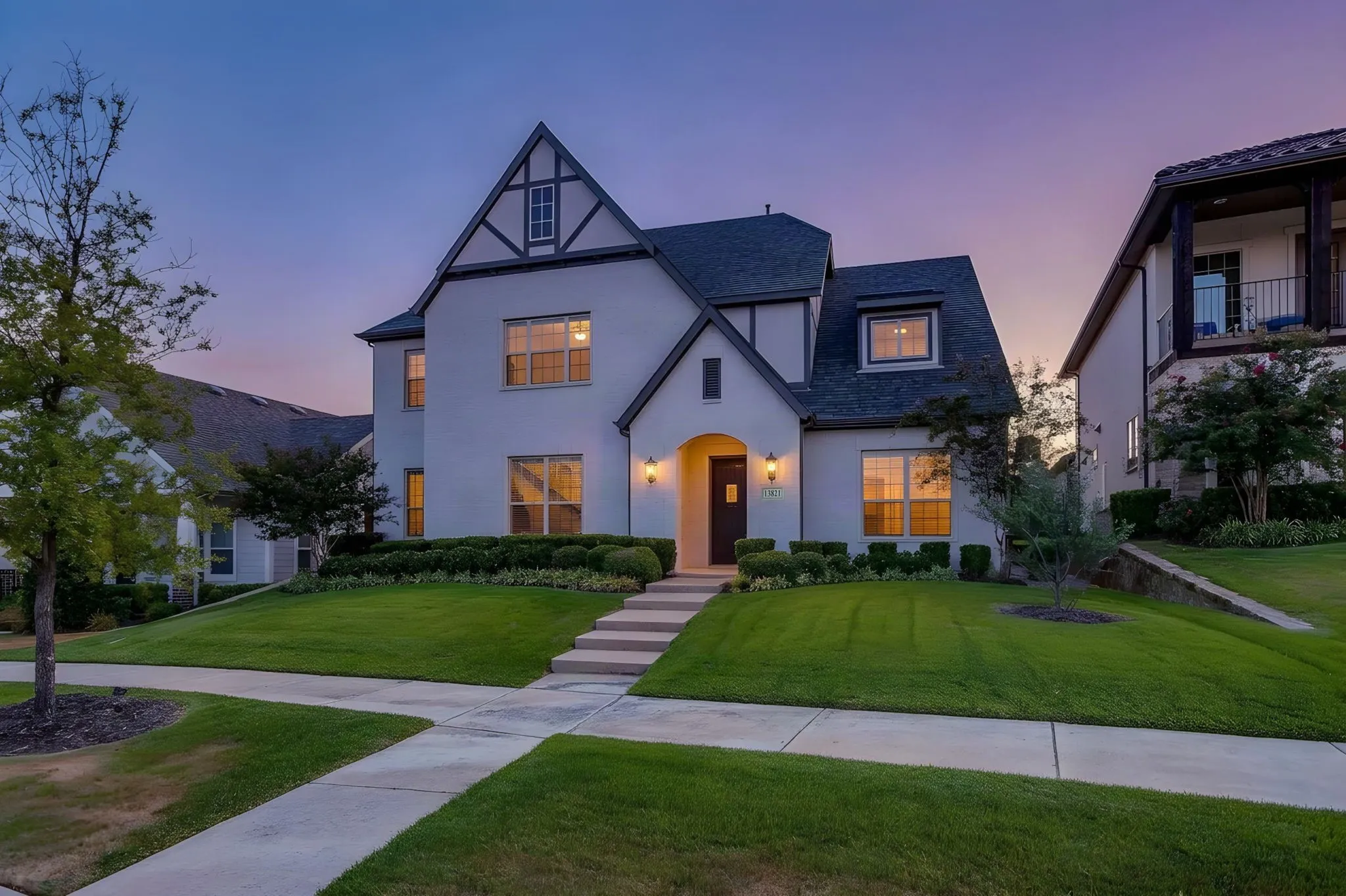 Gorgeous Classic Tudor Style across from green space