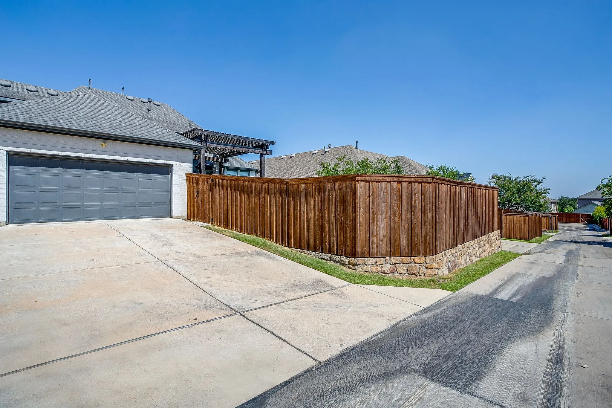 Rear Entry Garage