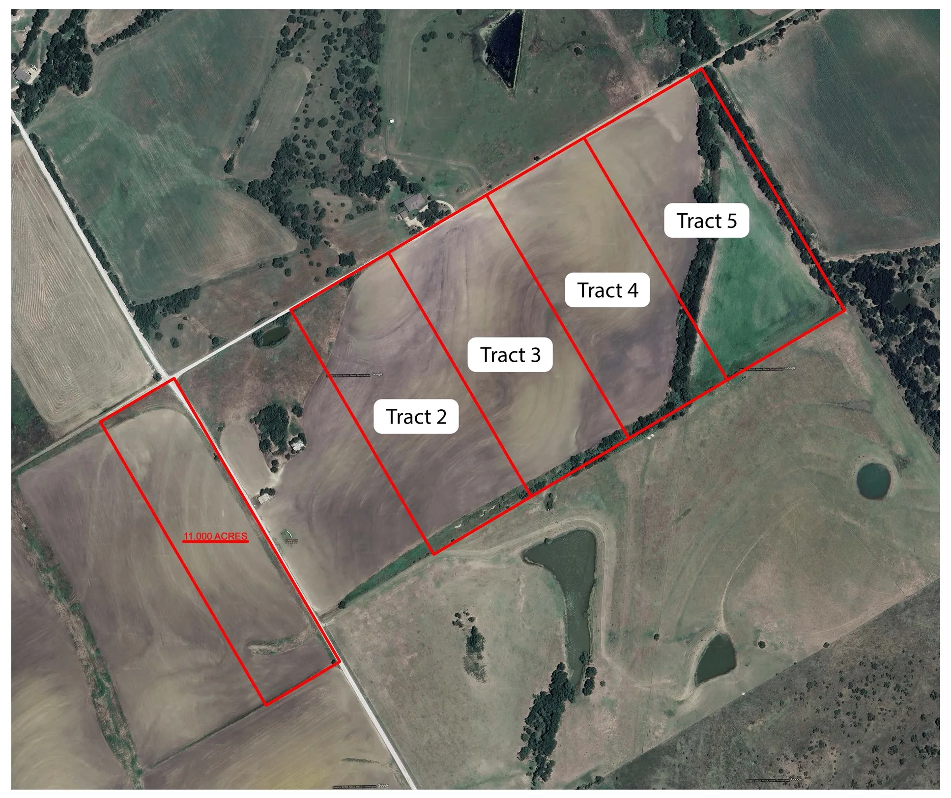 Map / location with property boundaries highlighted