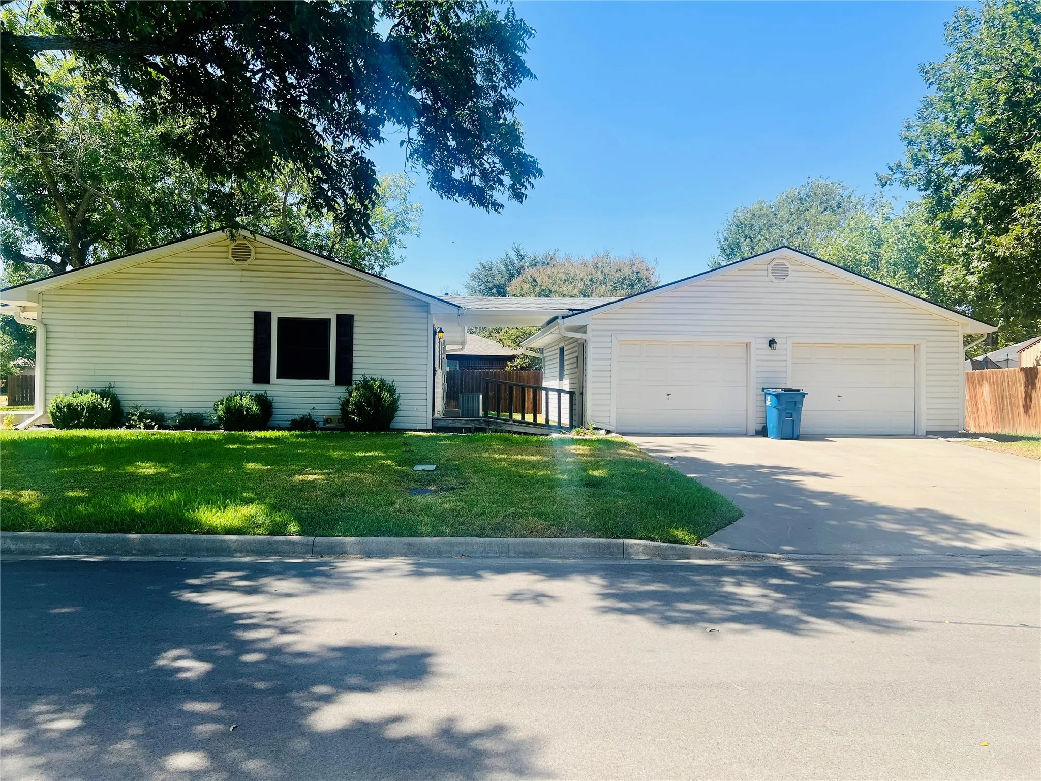 Side of house