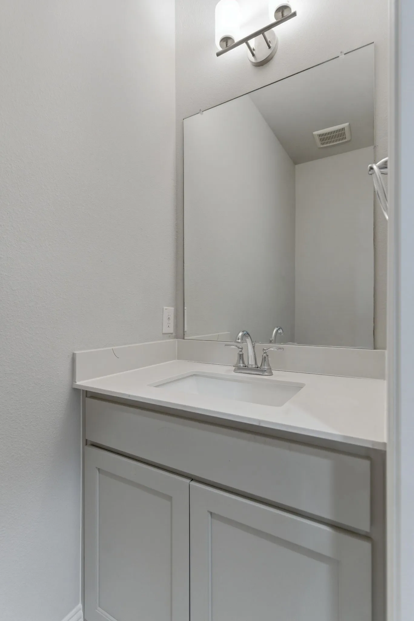 Upstairs half bath