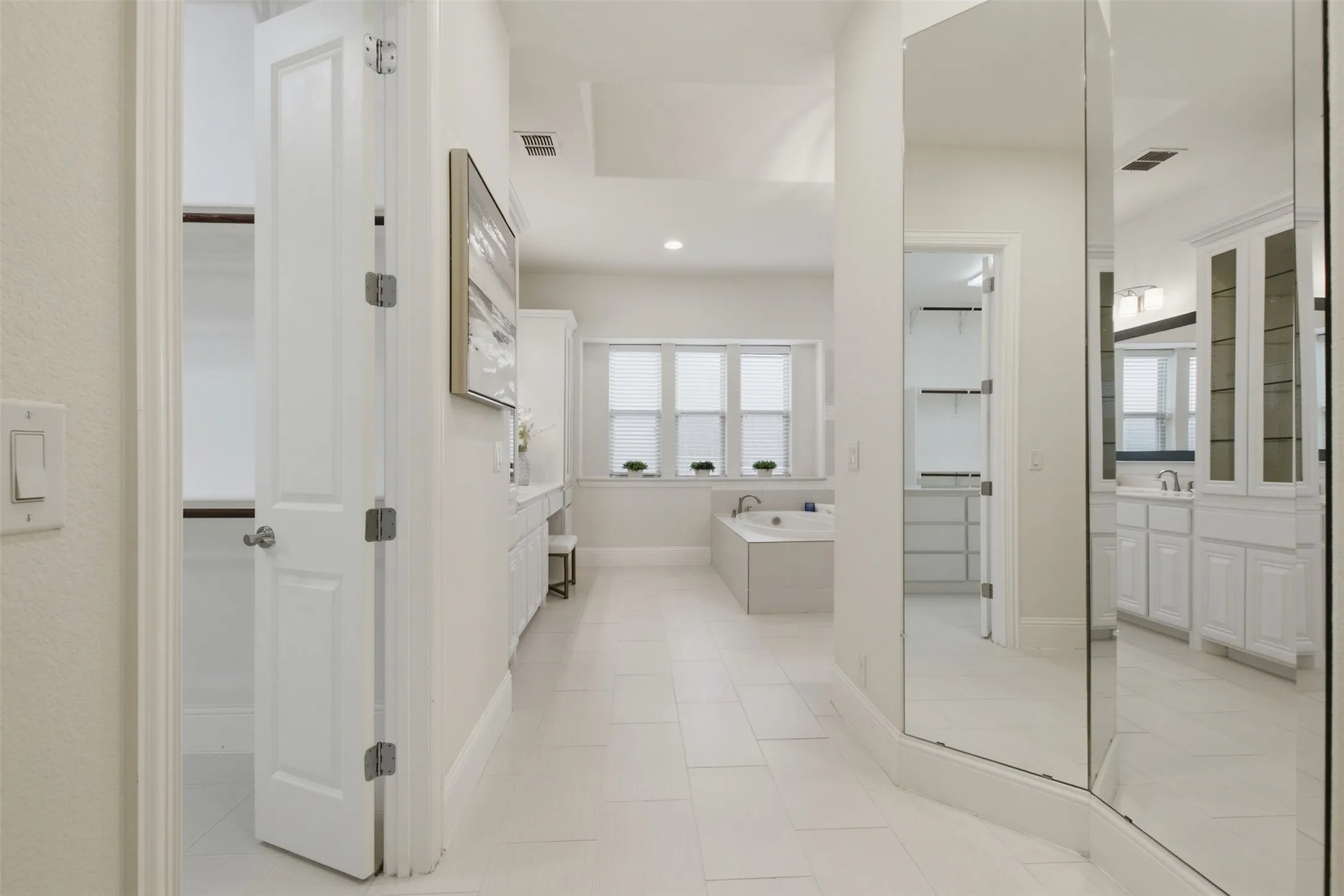 Huge primary bathroom