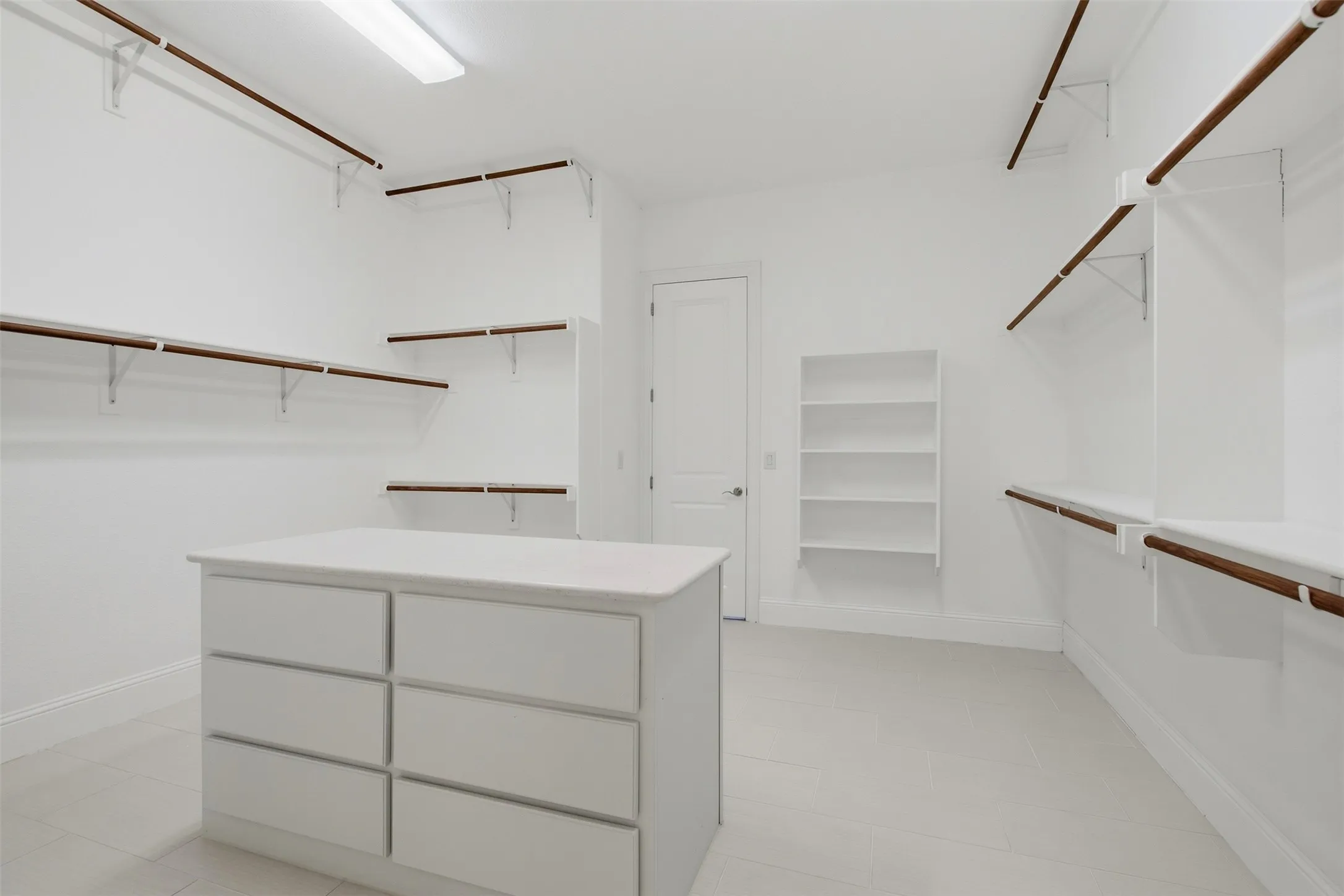 Huge primary closet