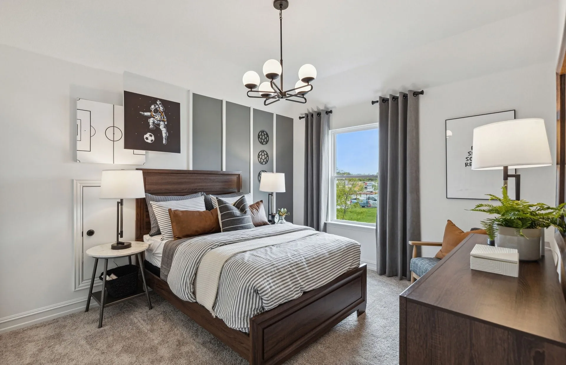 *Model Representation - Spacious secondary bedroom