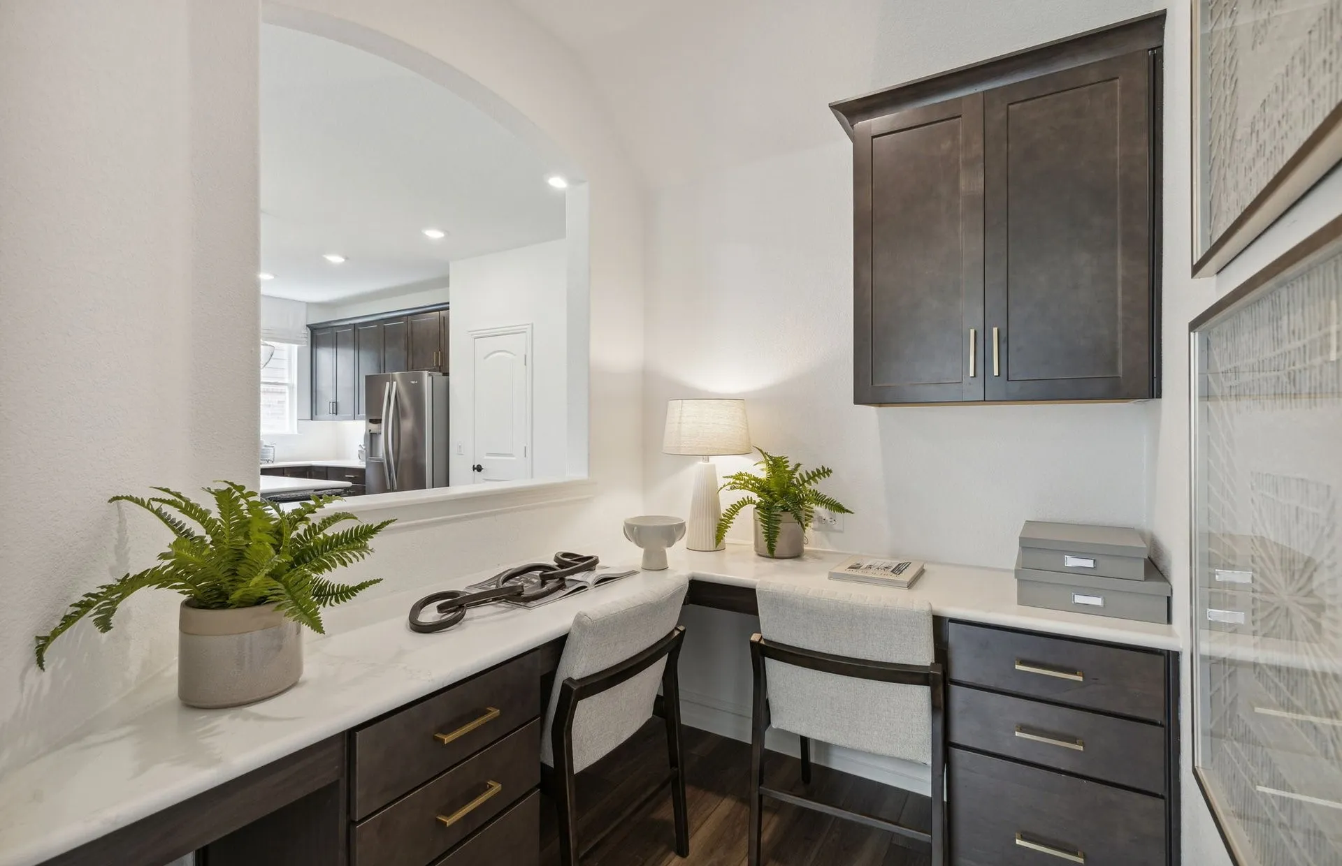 *Model Representation - Pulte Planning Center off kitchen and dining area